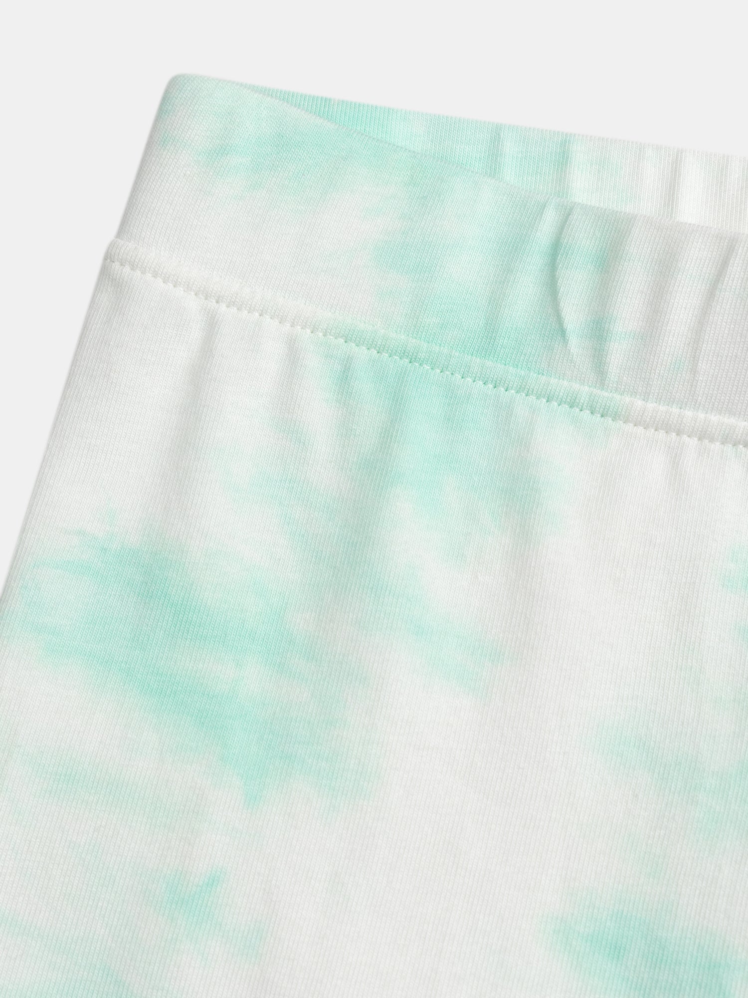 Blue Tie-Dye Cycling Shorts for Girls