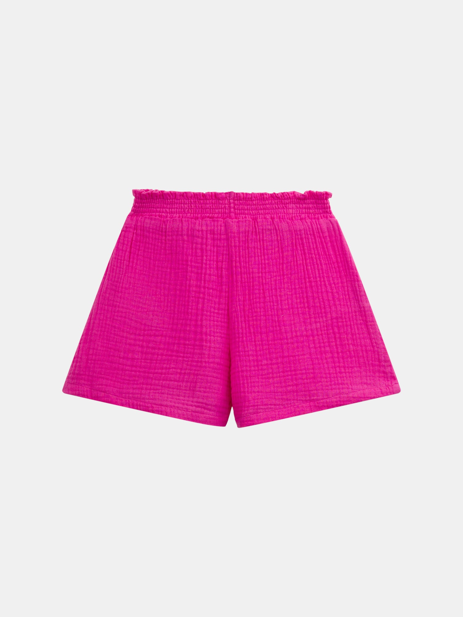 Pink shorts with pockets for girls