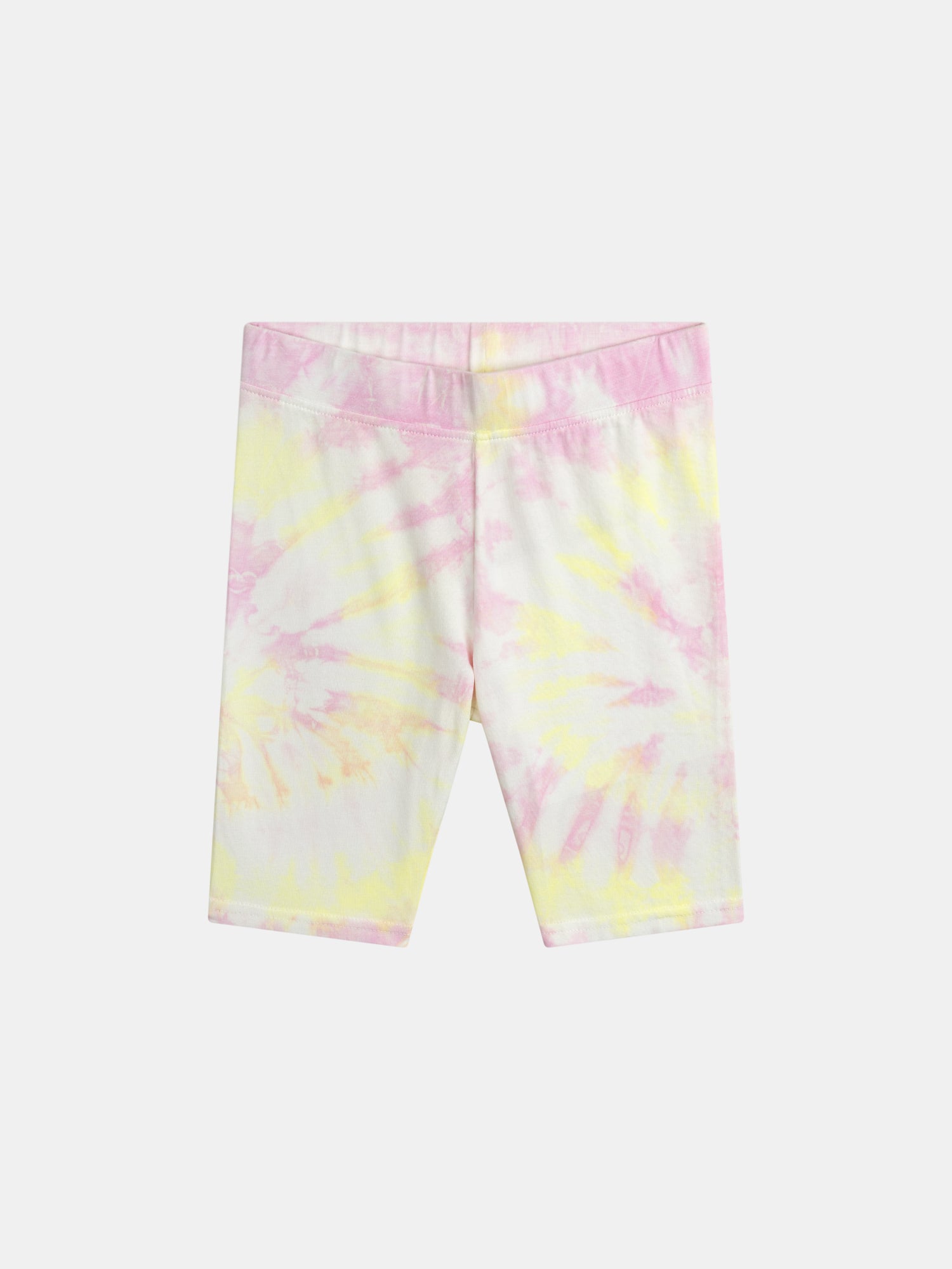 Pink Tie-Dye Cycling Shorts for Girls