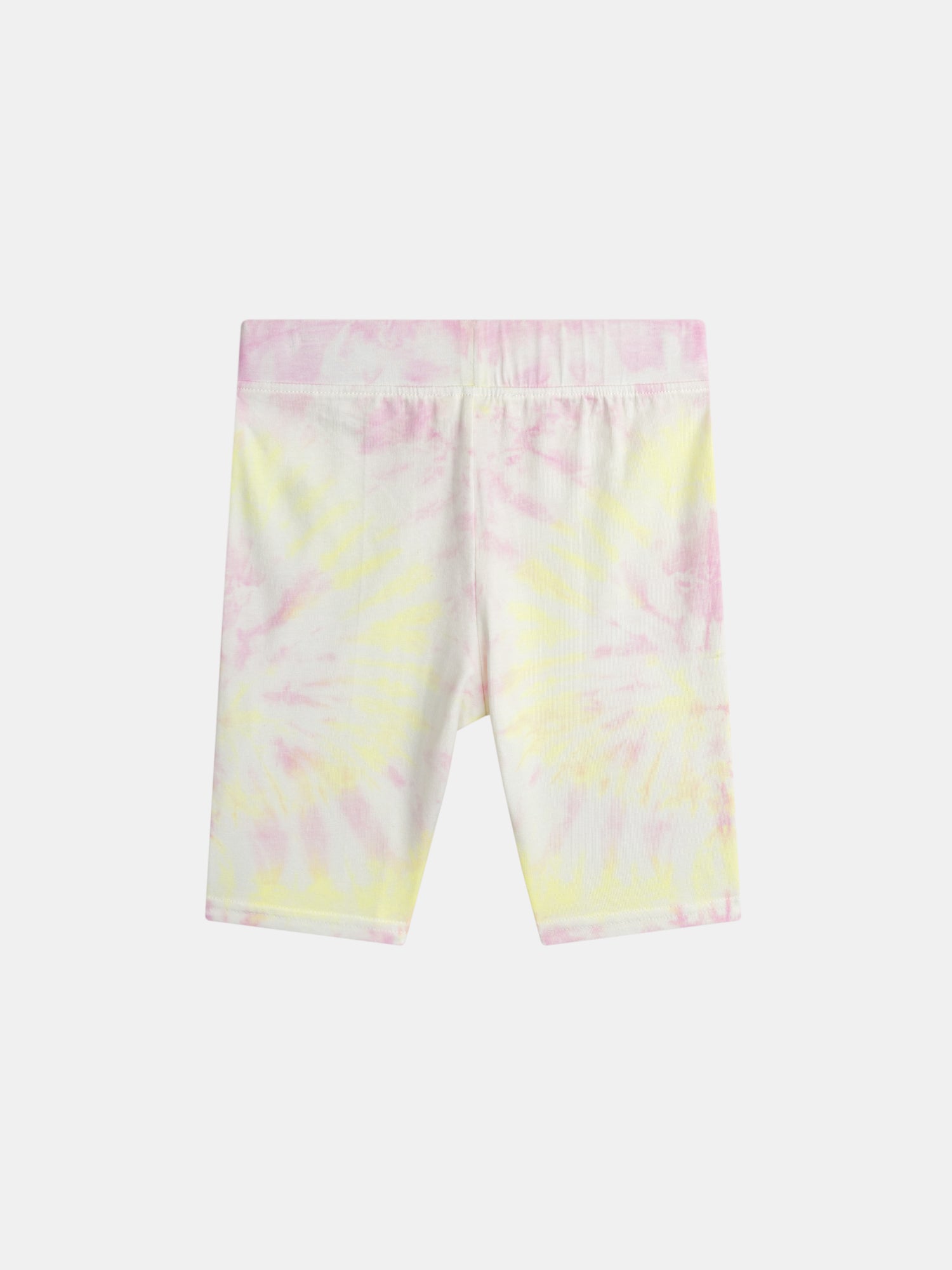 Pink Tie-Dye Cycling Shorts for Girls