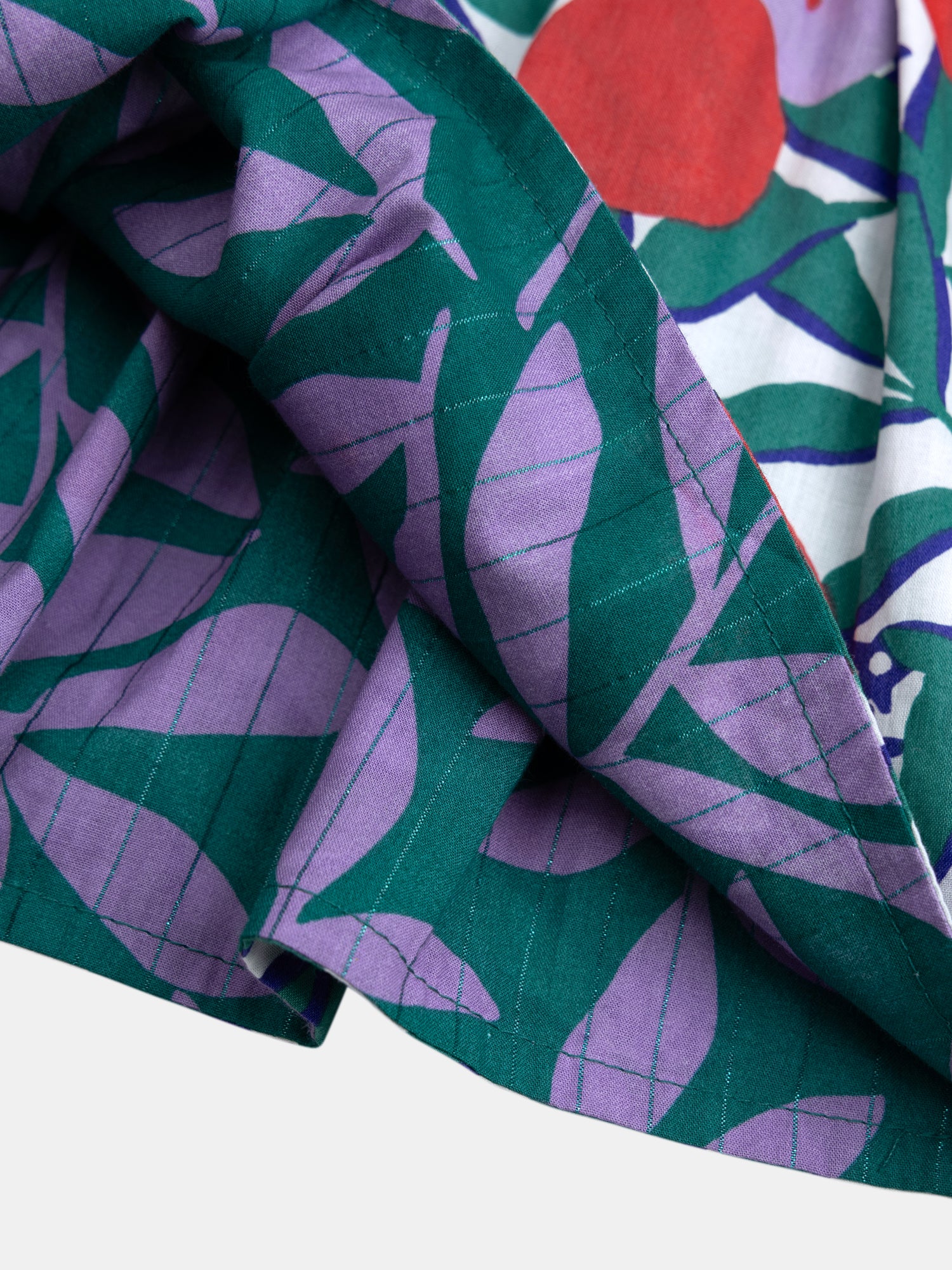 Reversible floral print skirt for girls