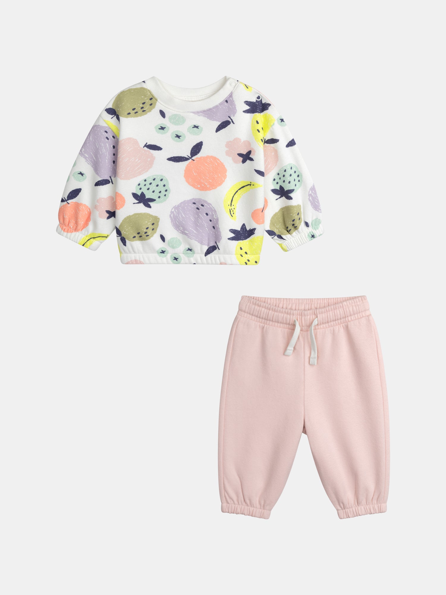 Fruit Printed Outfit for Baby Girl