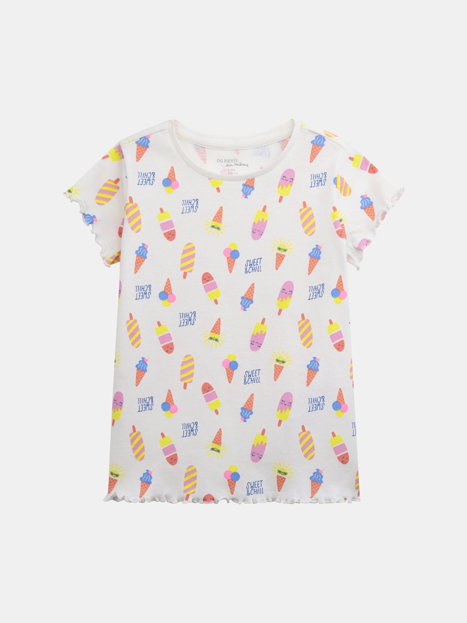 Short Pajamas "SWEET & CHILL" for Girls