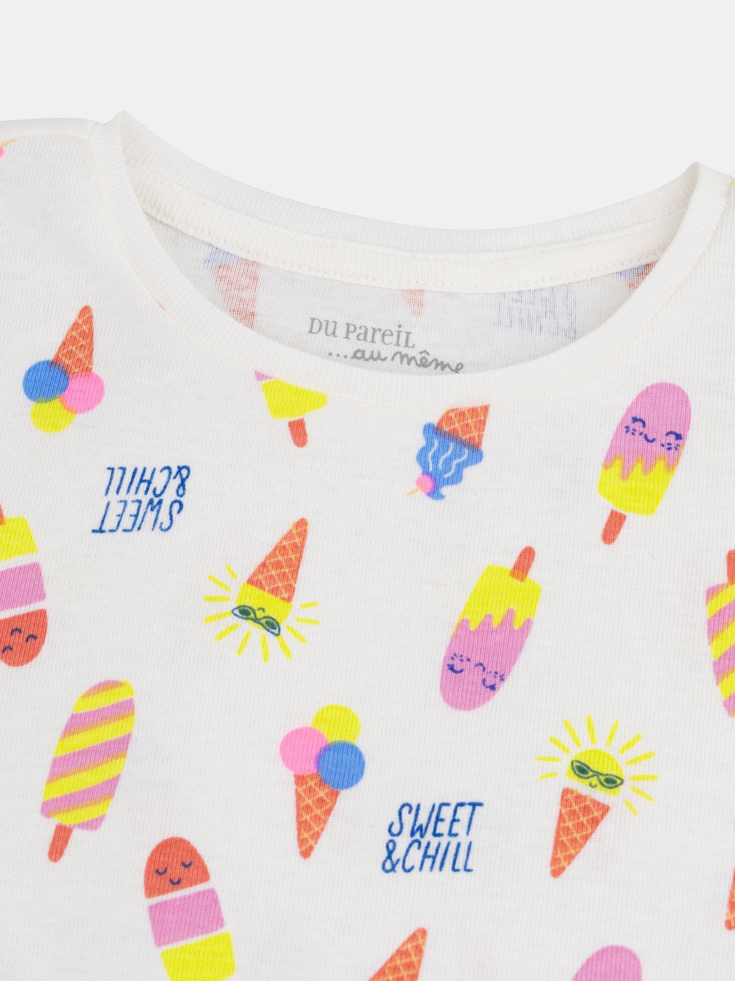 Short Pajamas "SWEET & CHILL" for Girls