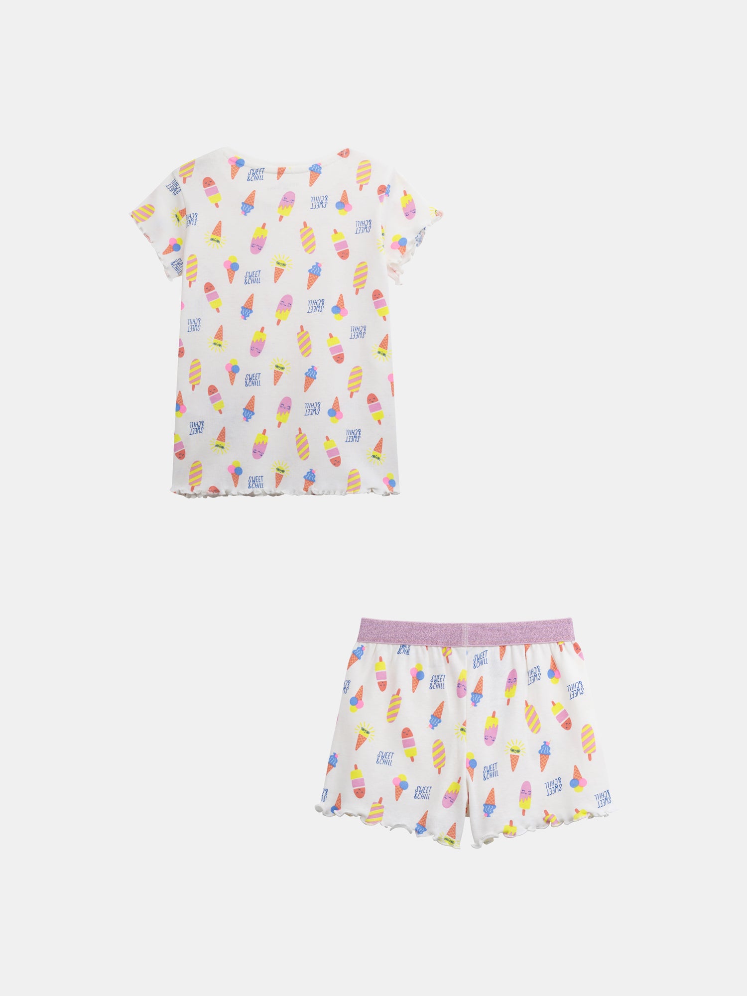 Short Pajamas "SWEET & CHILL" for Girls