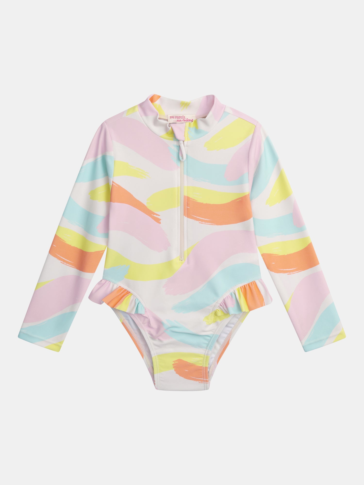 UPF 50+ tie & dye swimsuit for girls