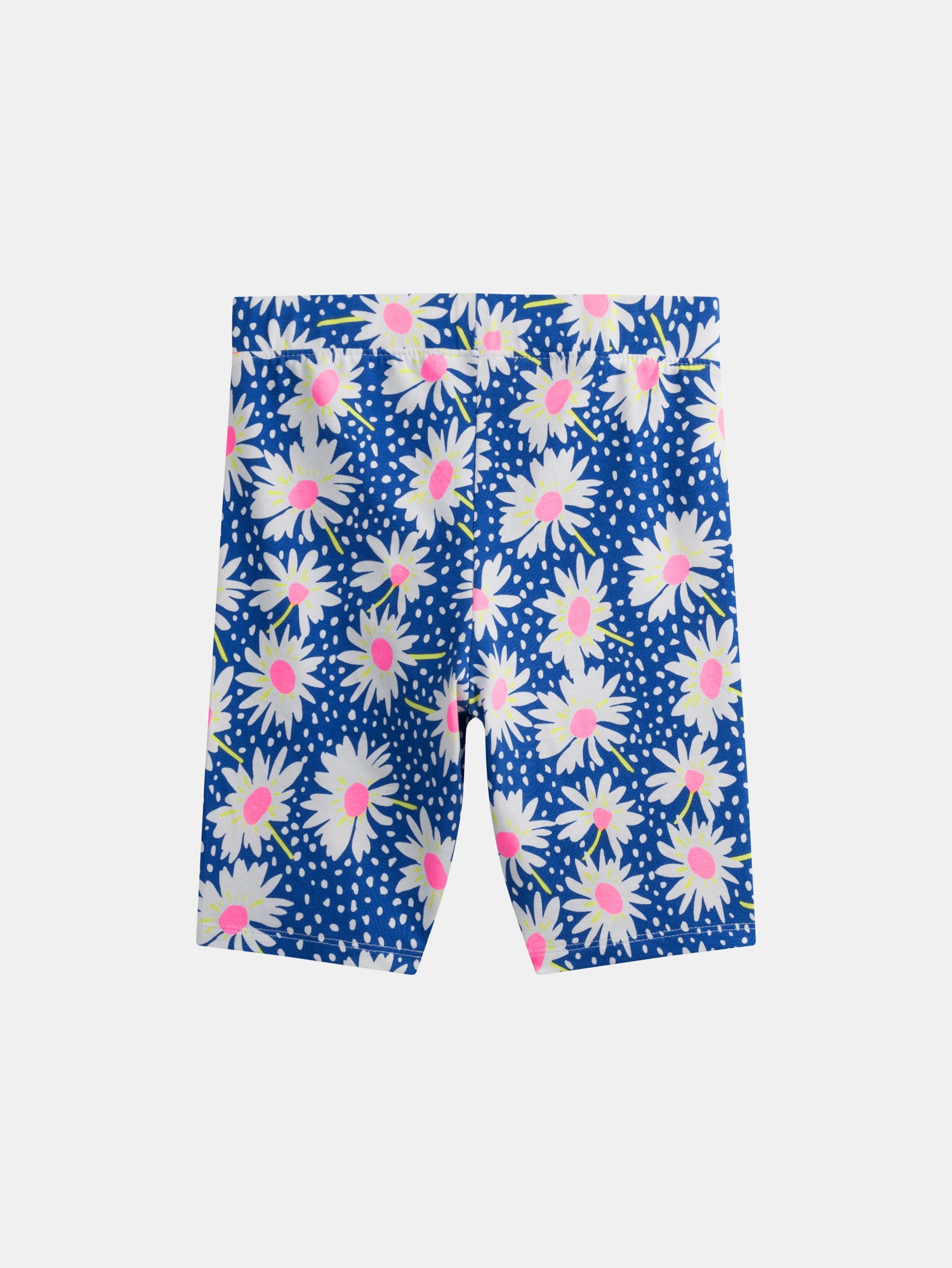 Blue Flower Shorts for Girls