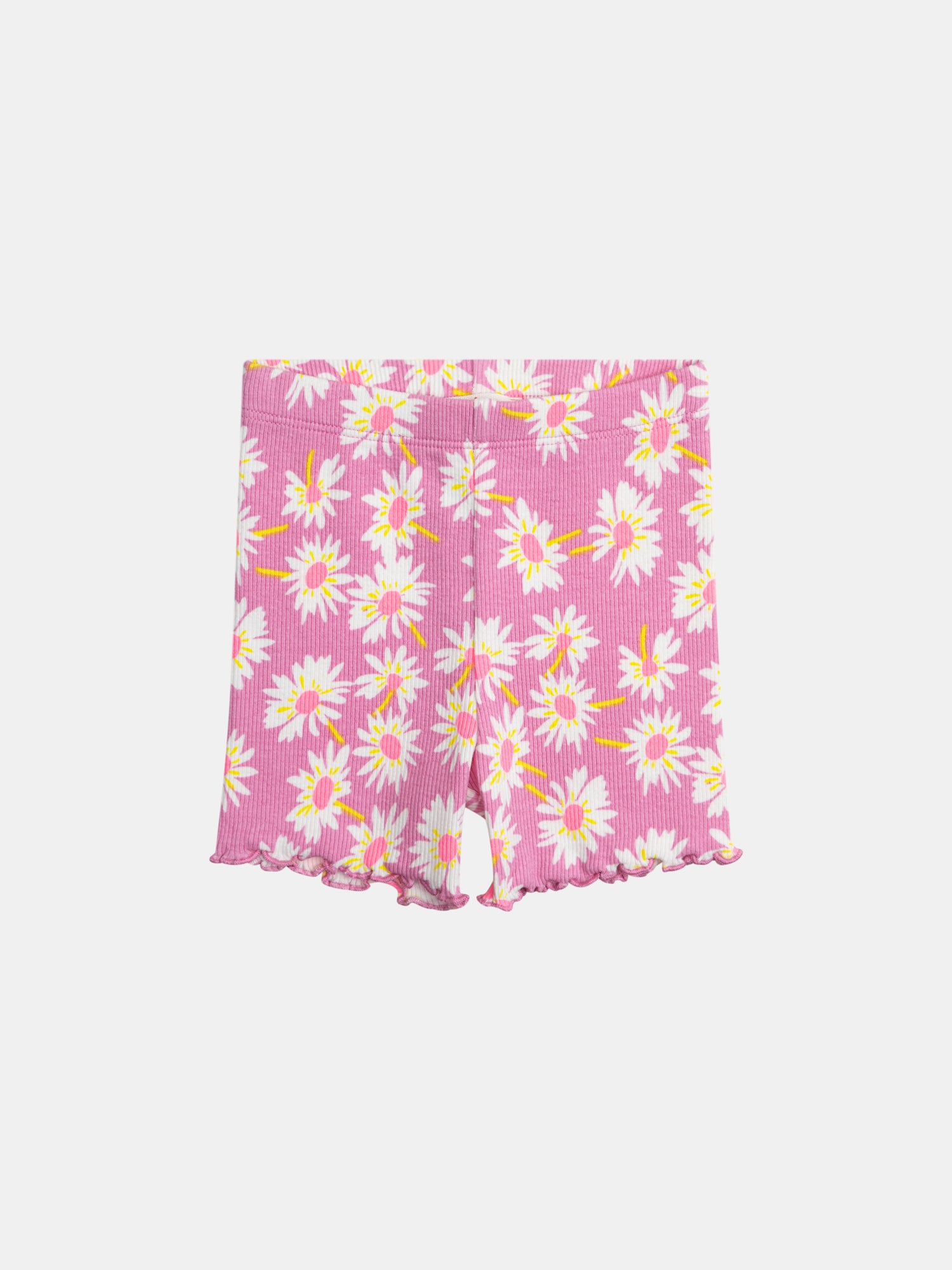Pink Flower Leggings for Baby Girl