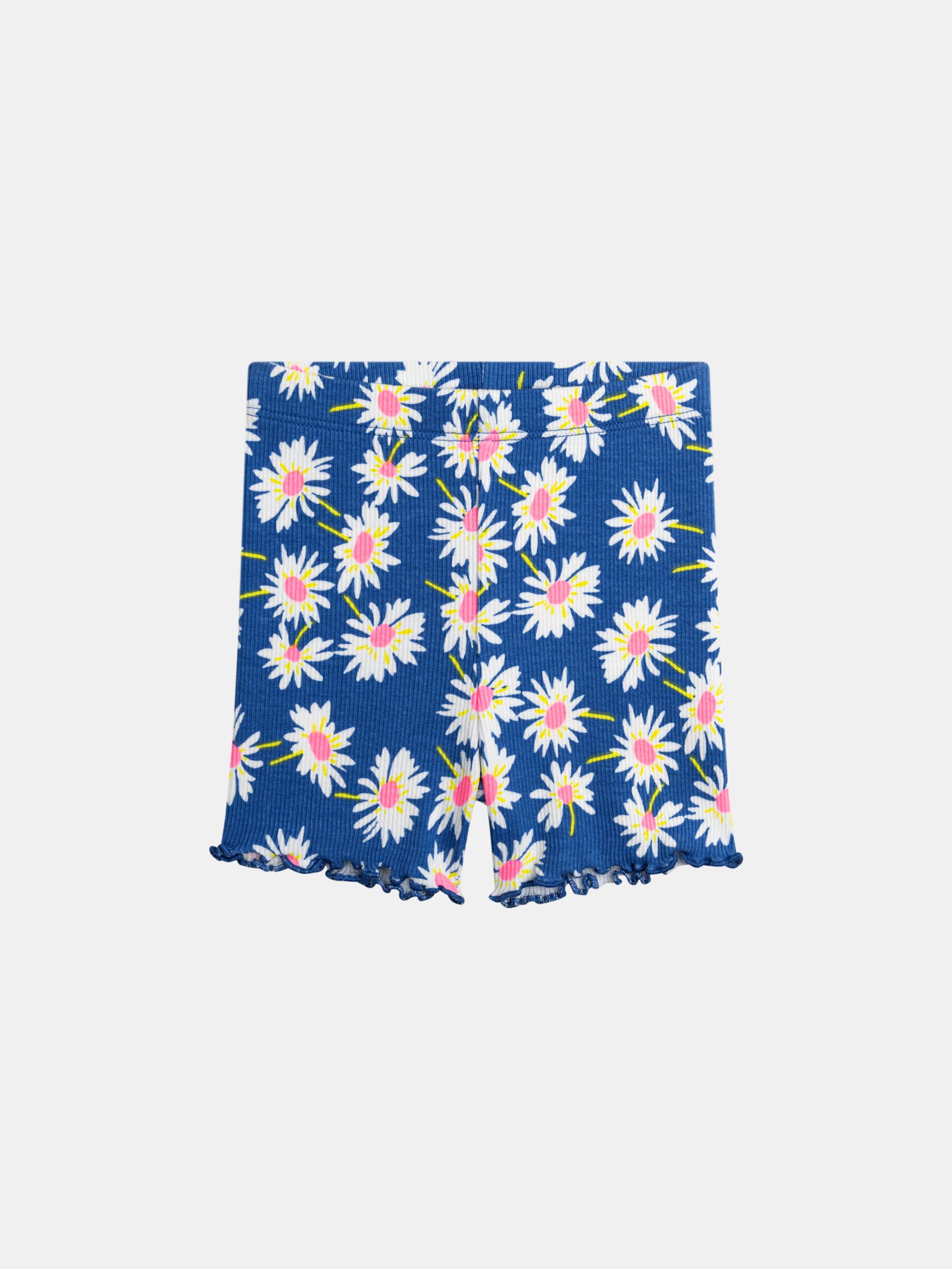 Blue Flower Leggings for Baby Girl