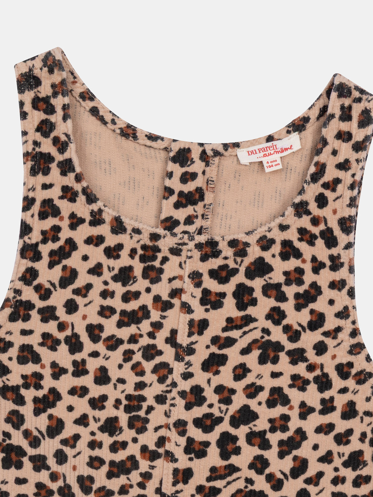 Leopard Print Dress for Girls