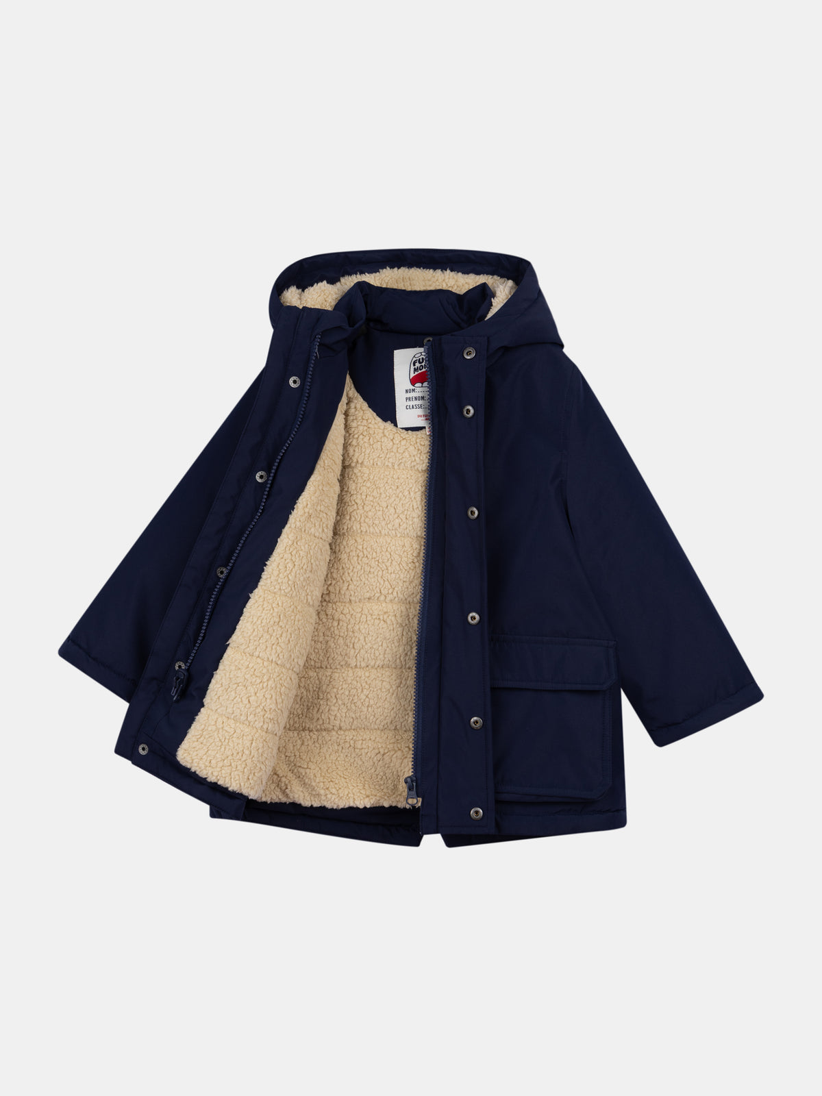 3-in-1 Parka and Blue Down Jacket for Boys
