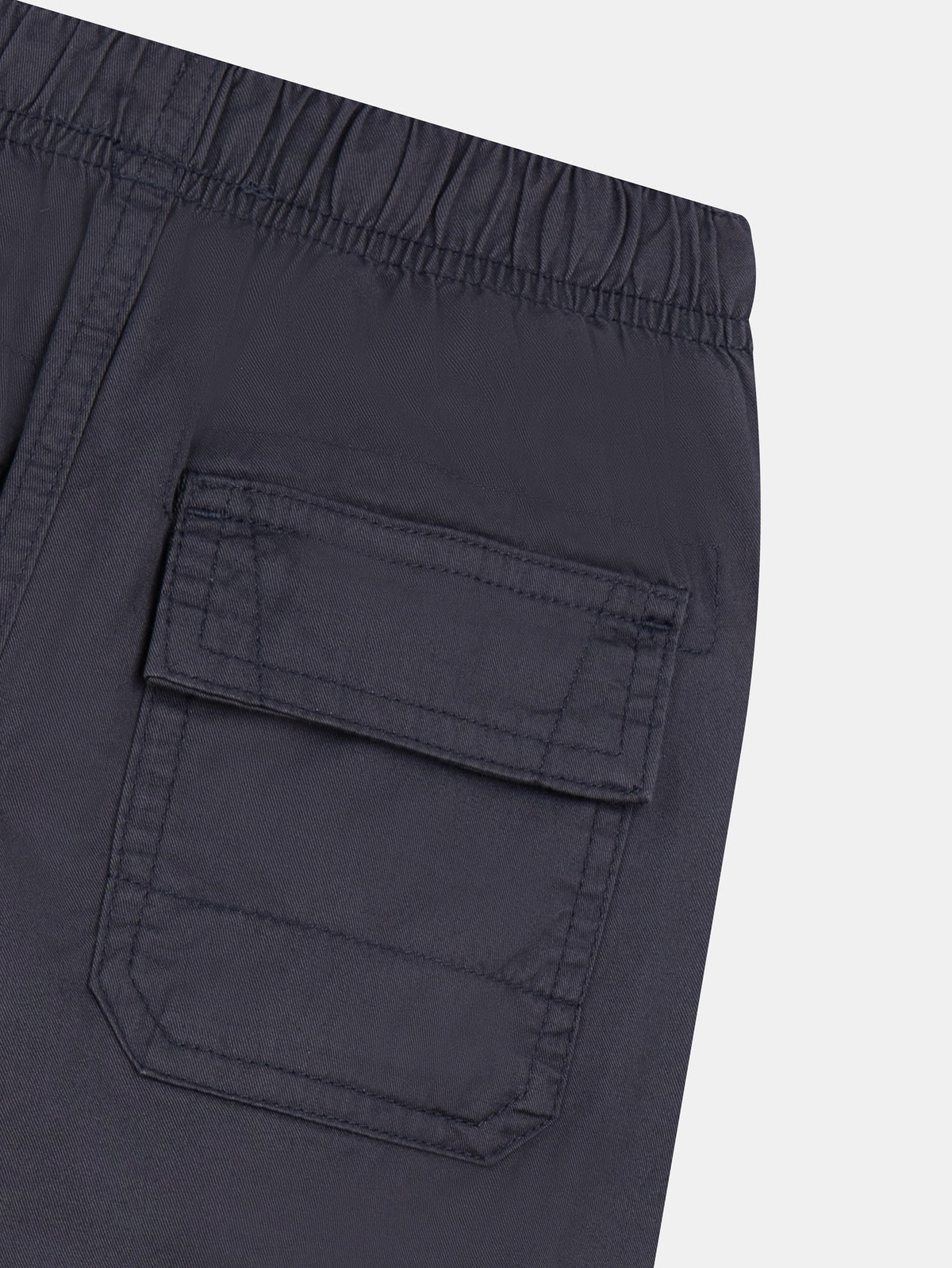 Gray warm-lined pants for boys