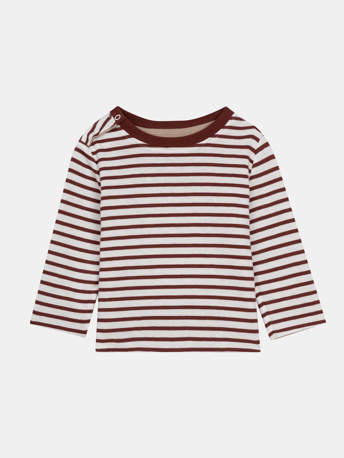 Reversible Long Sleeve T-Shirt "Happy Monster" for Baby Boy