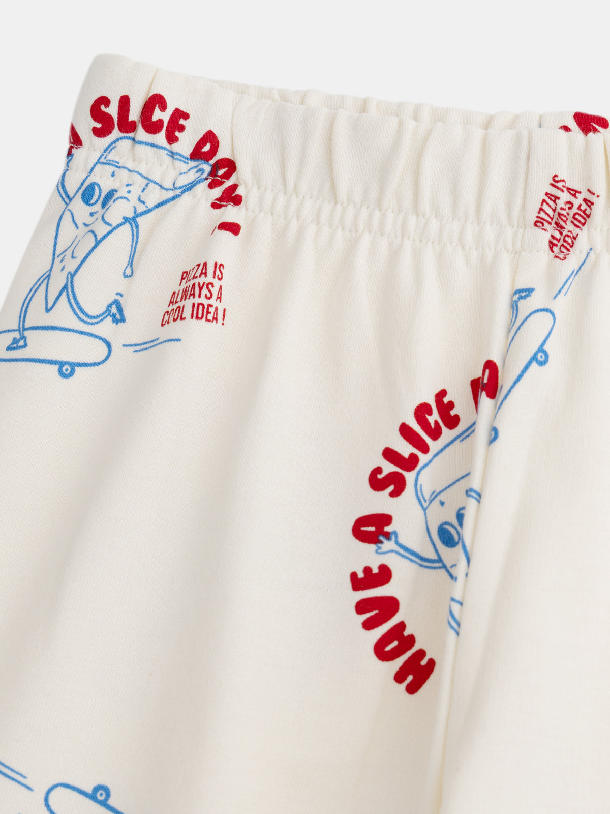 2-Piece Fleece Pajama Set Printed "Have a Slice Day!" for Kids Boy