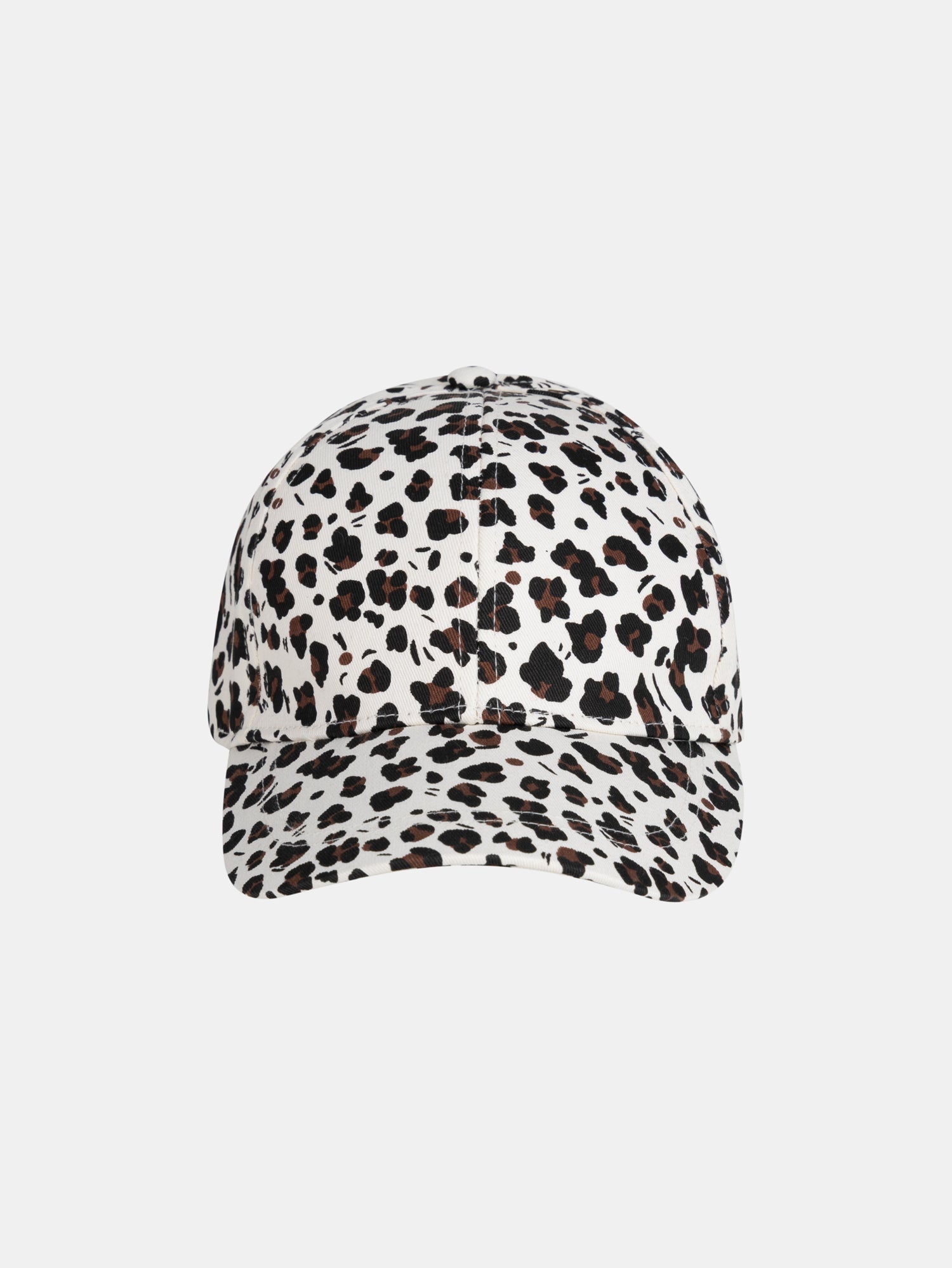 Cap with leopard print for girls