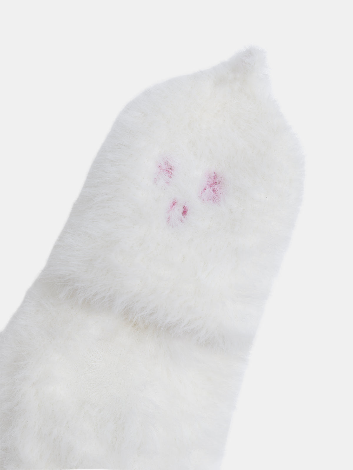 Ecru mittens for girls