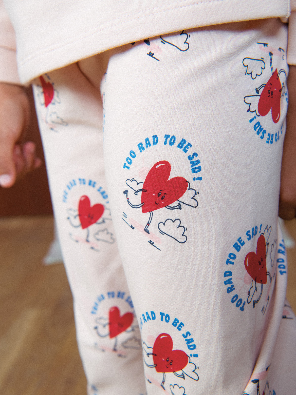 2-Piece Fleece Pajama Set Printed "Have a Slice Day!" for Kids Boy