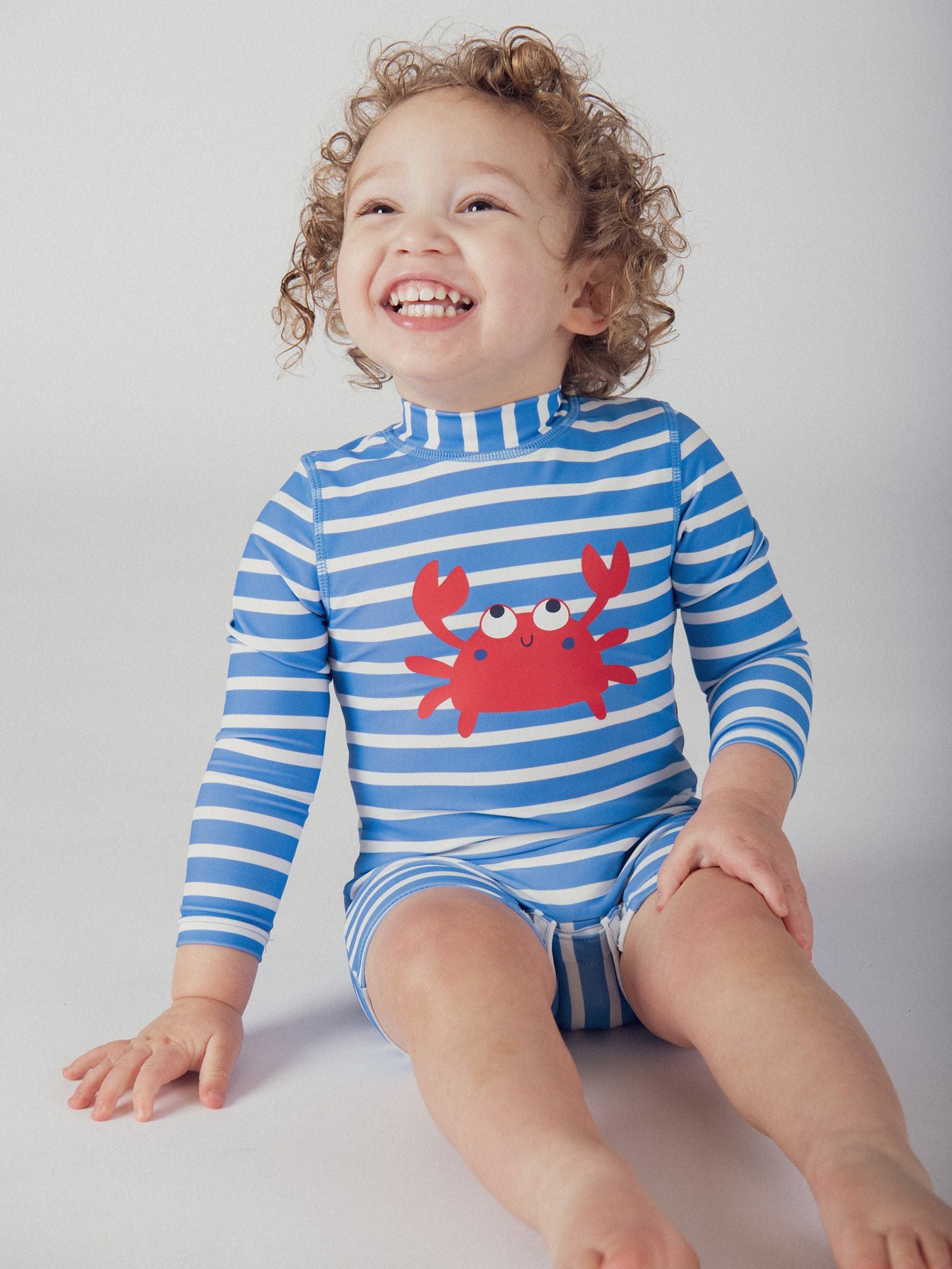 UPF 50+ swimsuit for baby boys