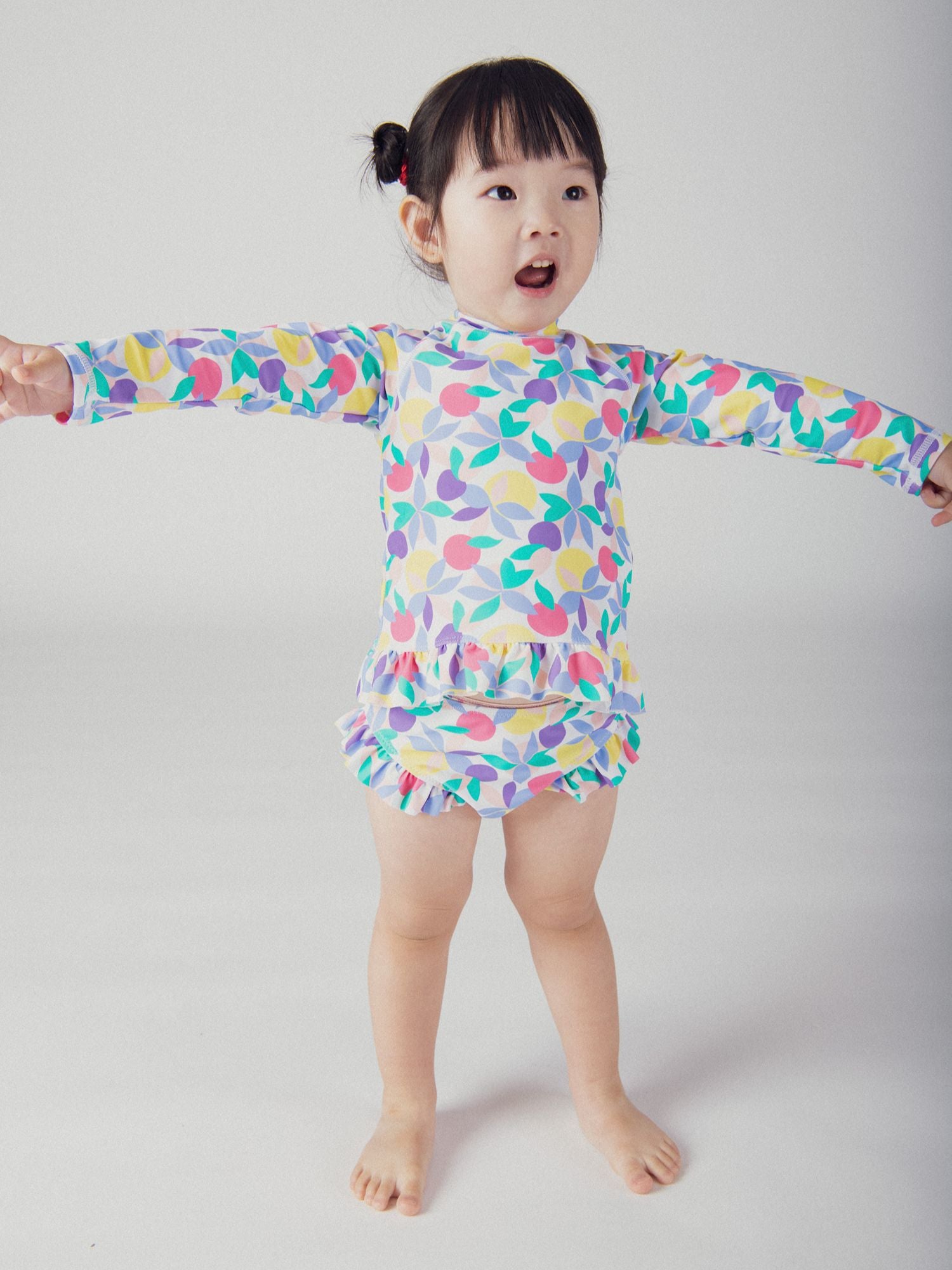 Fancy Printed Bathing Pants for Baby Girl