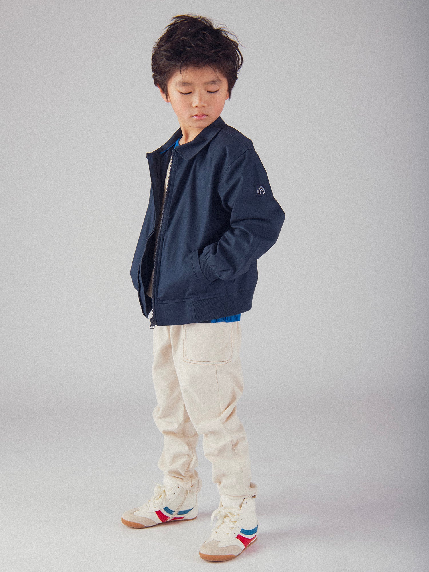 Beige Pants with Pockets for Boys