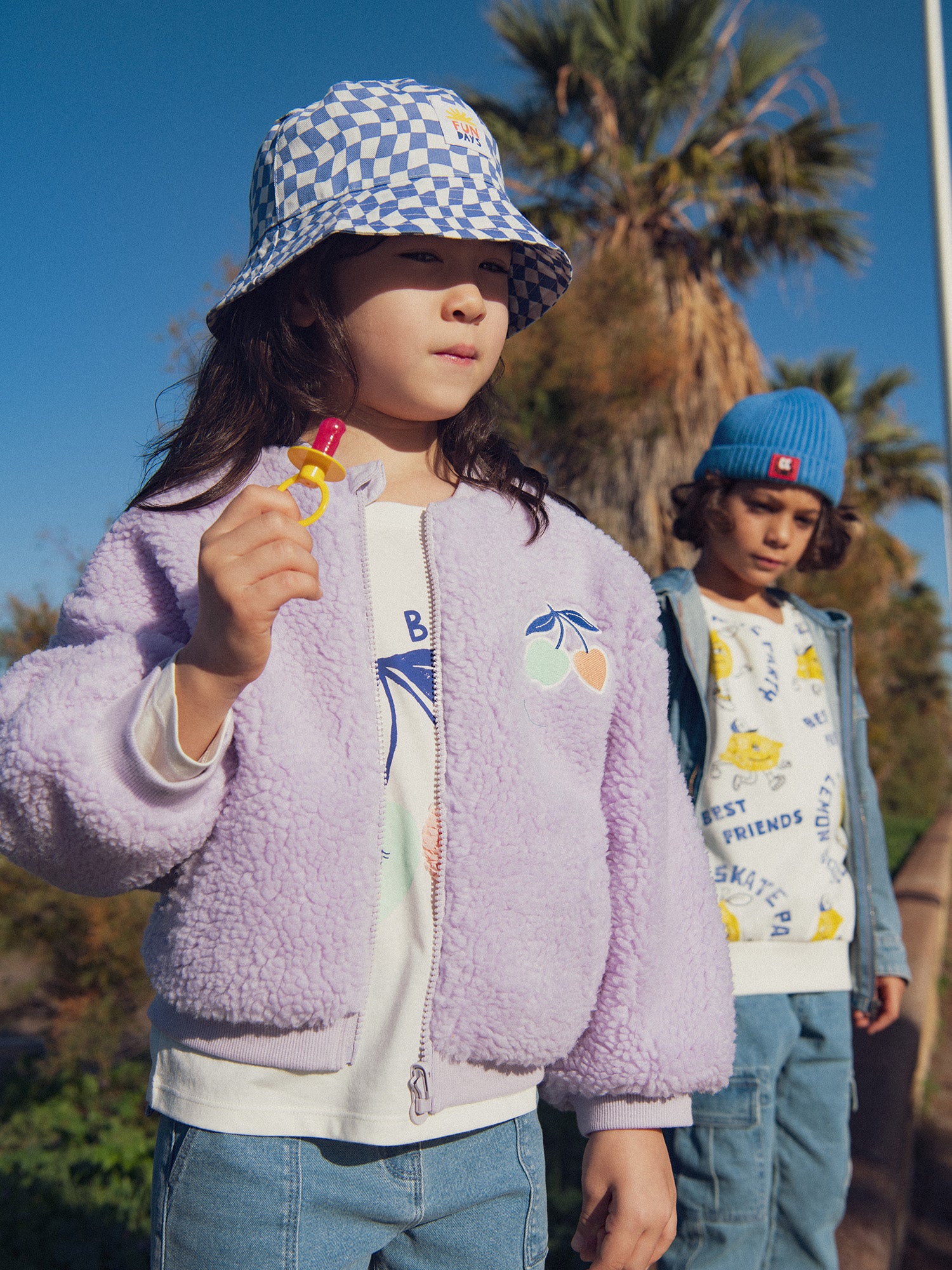 Reversible Purple Jacket for Girls