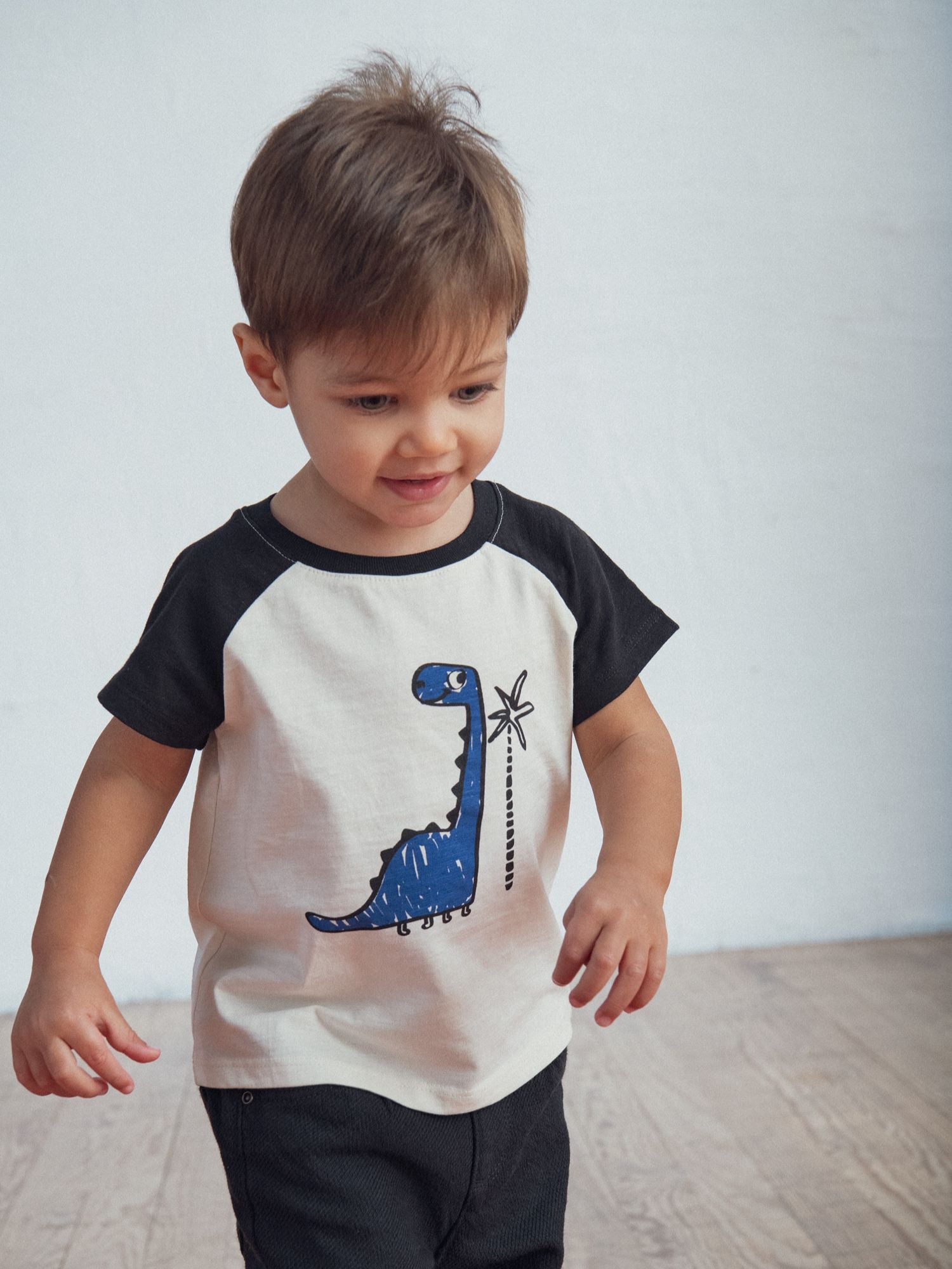 T-shirt "Dino & Palm" for baby boy