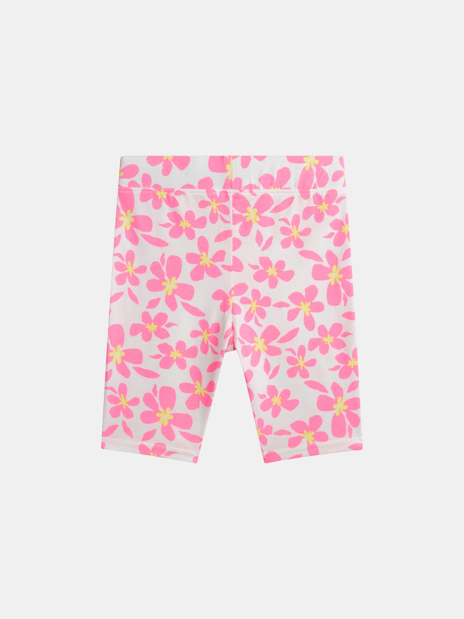Floral Print Cycling Shorts for Girls