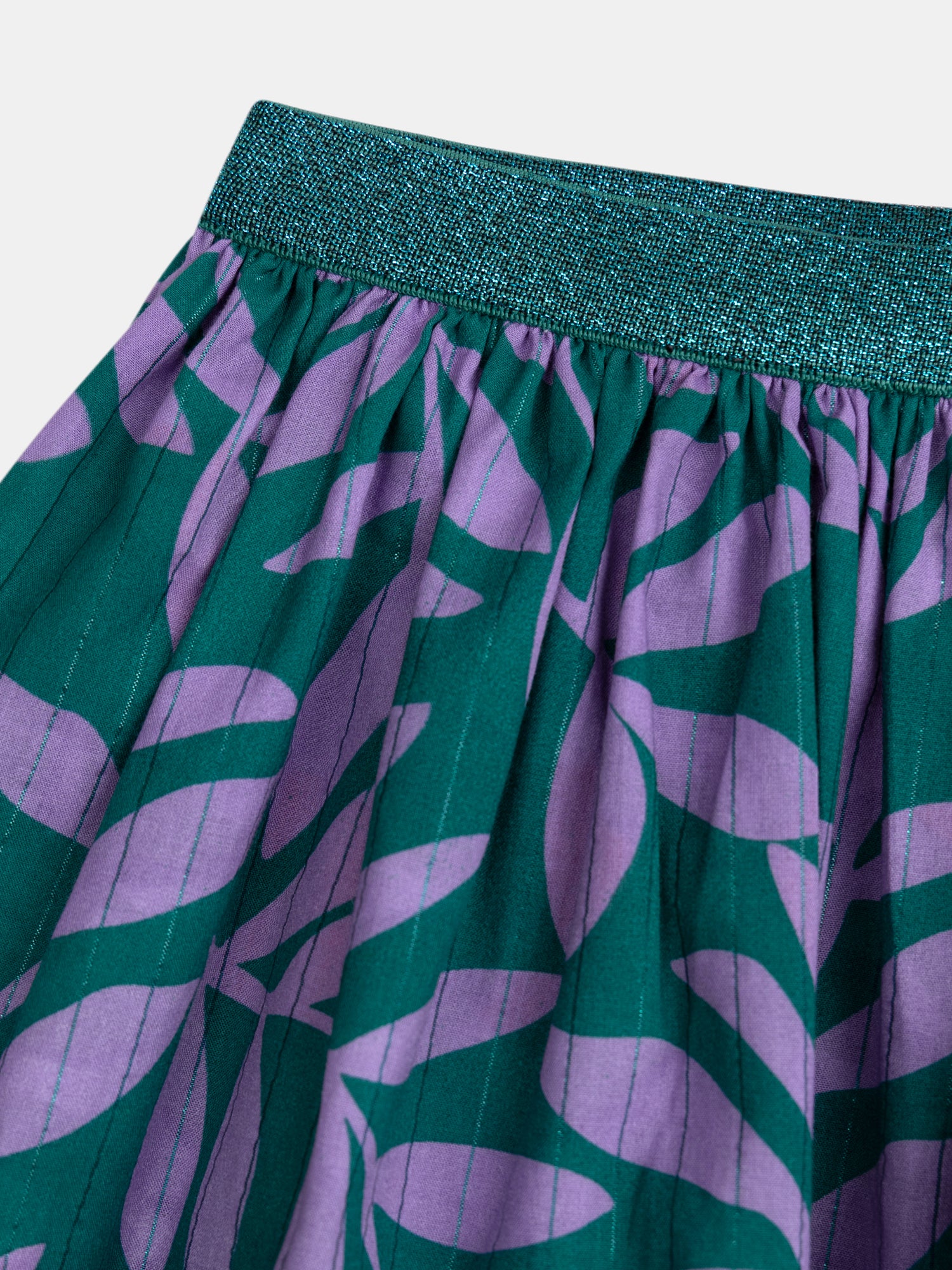 Reversible floral print skirt for girls