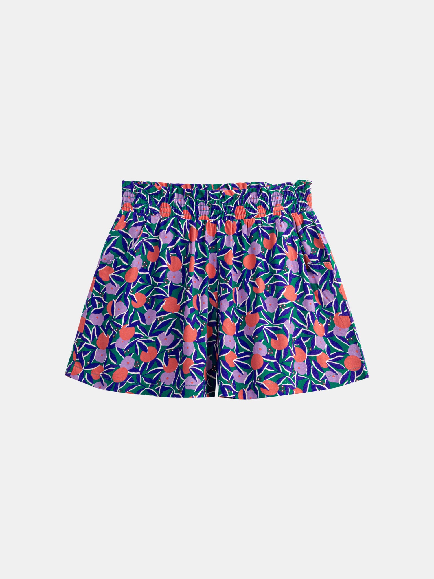 Floral Print Shorts for Girls
