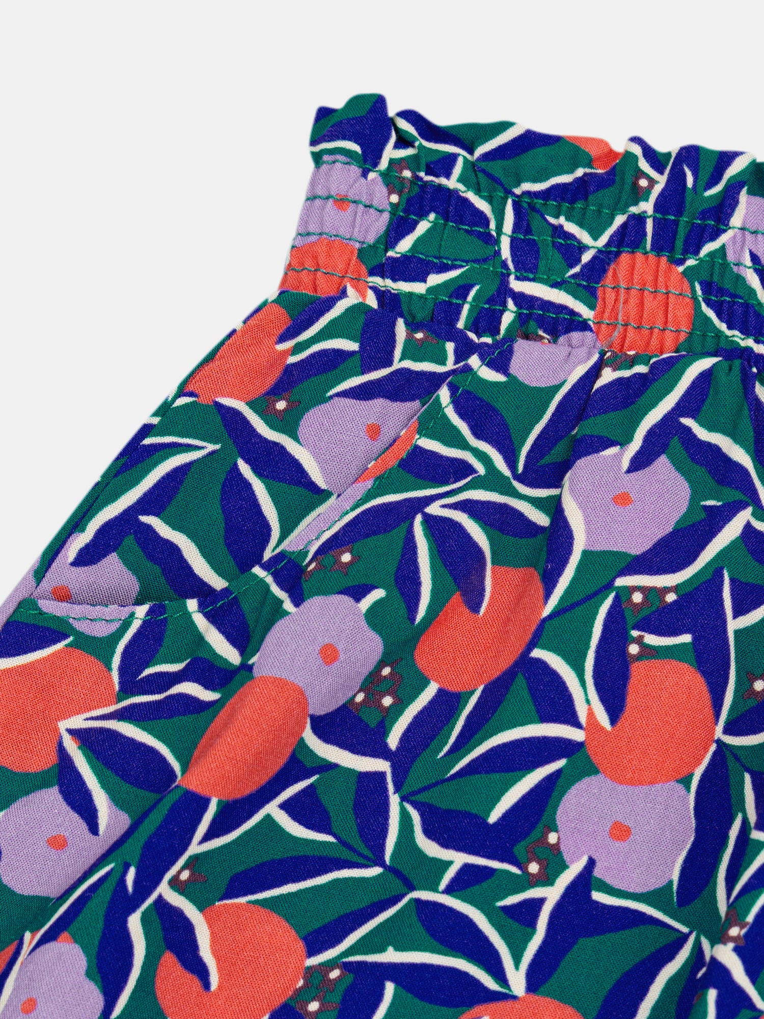 Floral Print Shorts for Girls