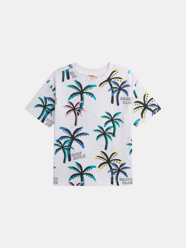 Tee Shirt Manches Courtes Ecru