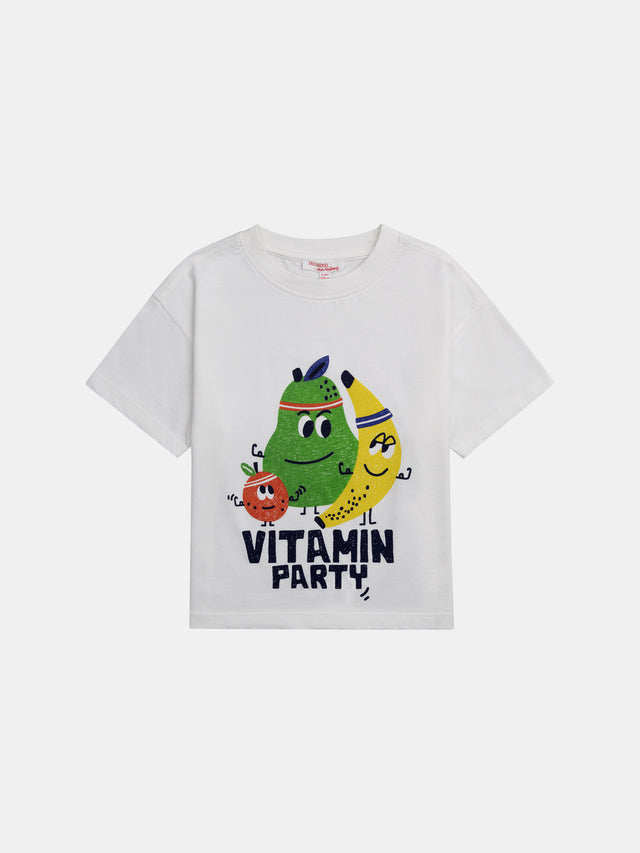 Short Sleeve T-Shirt Vitamin Party for Boys