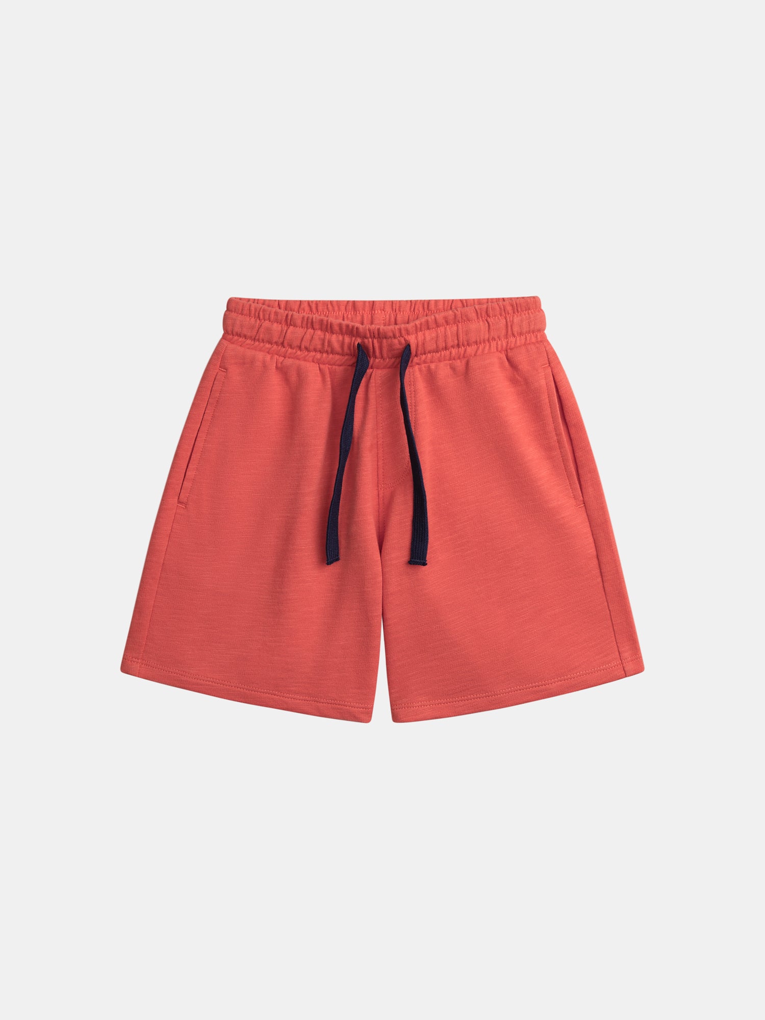Red shorts with pockets for boys