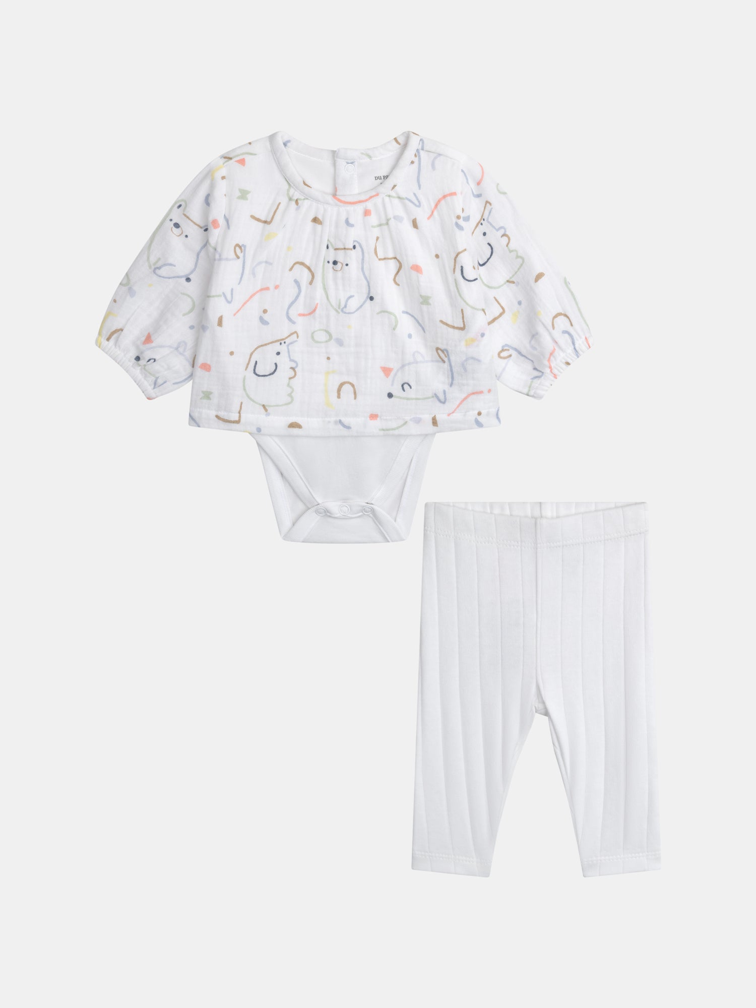 2-in-1 Body Set and Unisex Newborn Leggings
