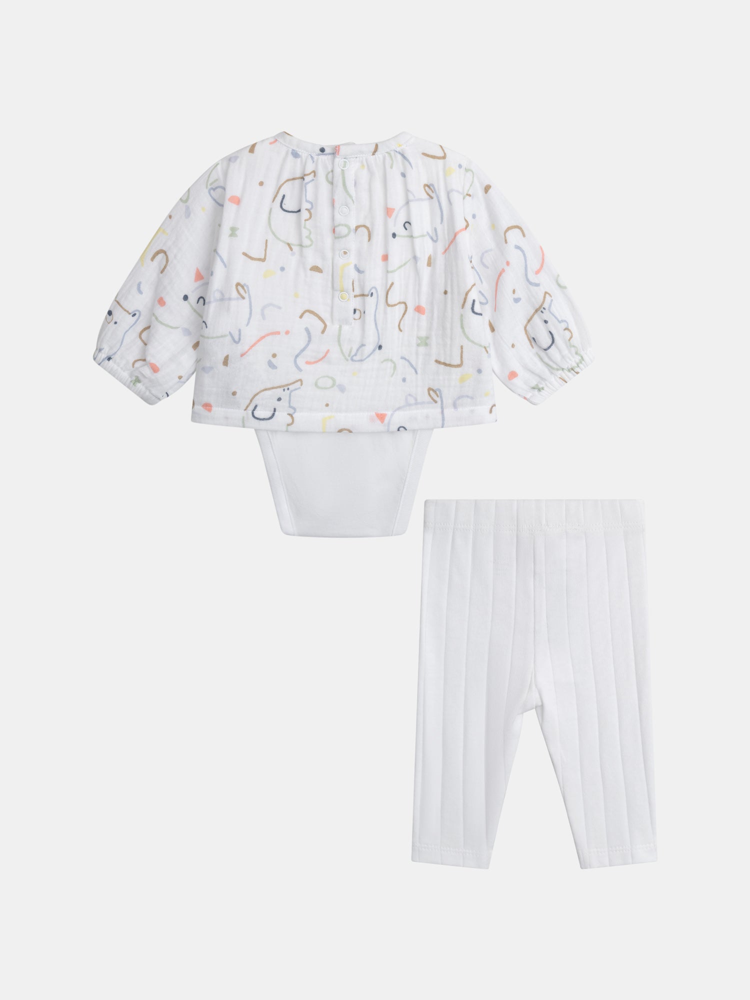 2-in-1 Body Set and Unisex Newborn Leggings