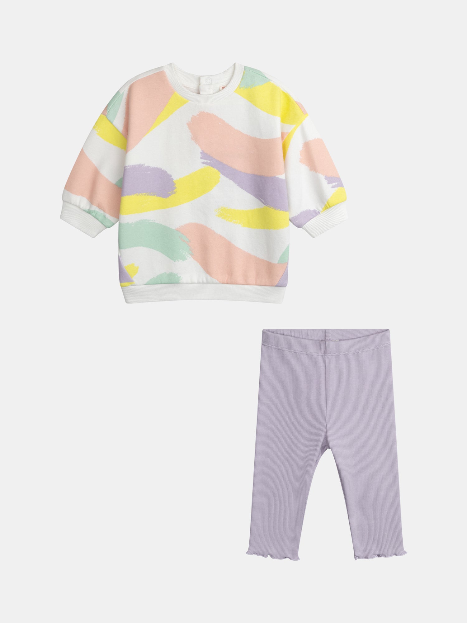 Colorful Printed Set for Baby Girl