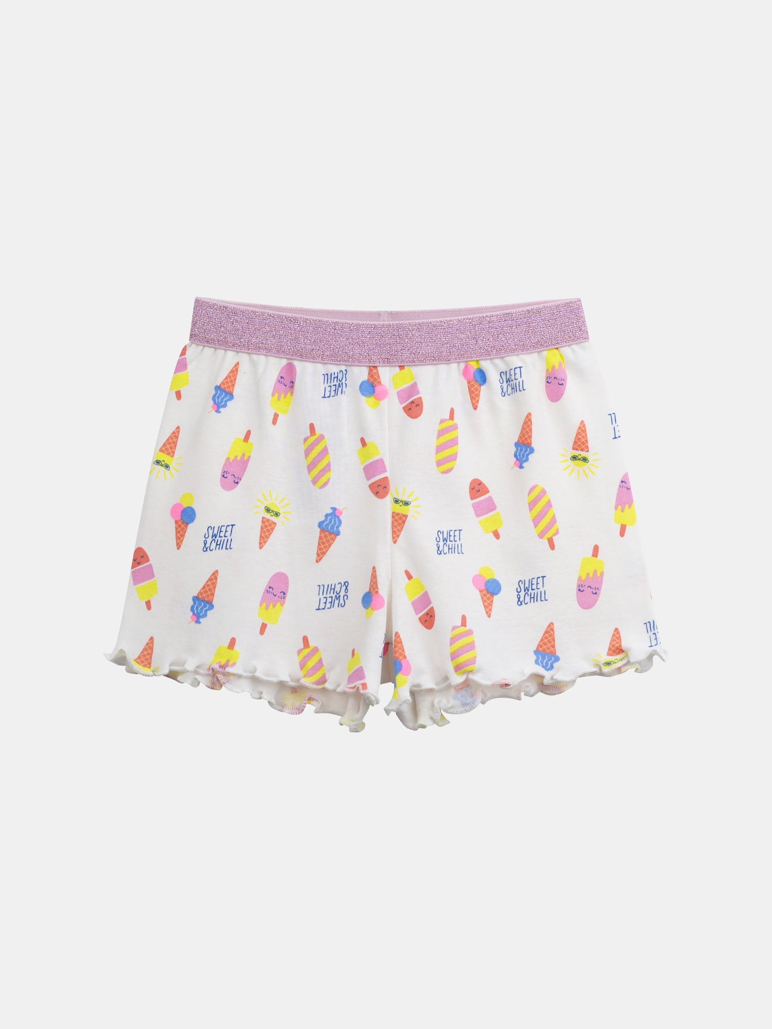 Short Pajamas "SWEET & CHILL" for Girls