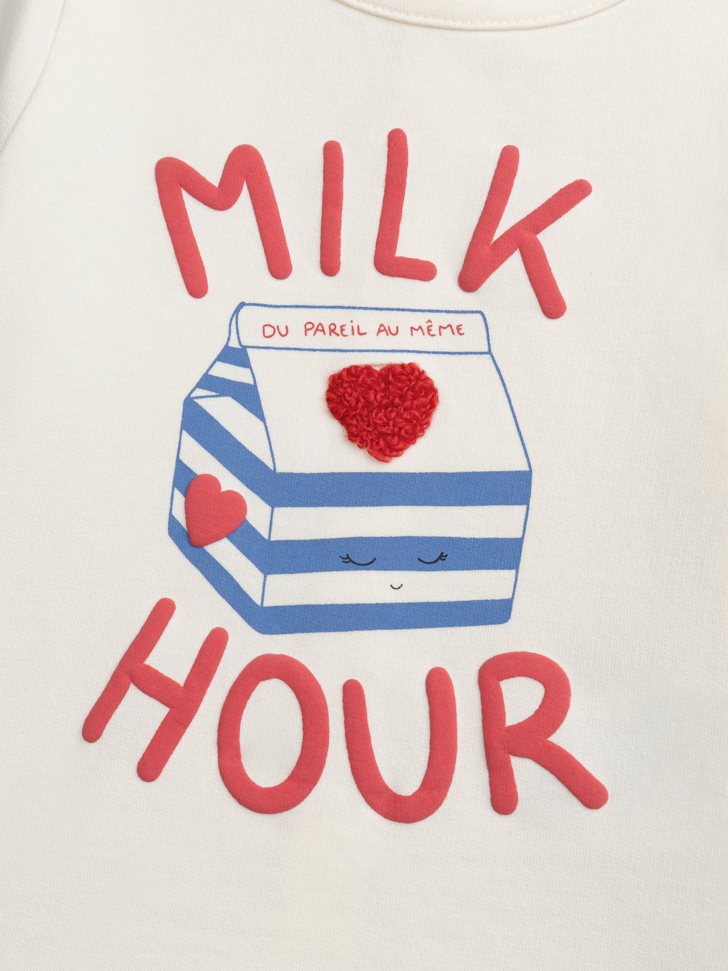 "Milk Hour" Pajamas for Baby Girl