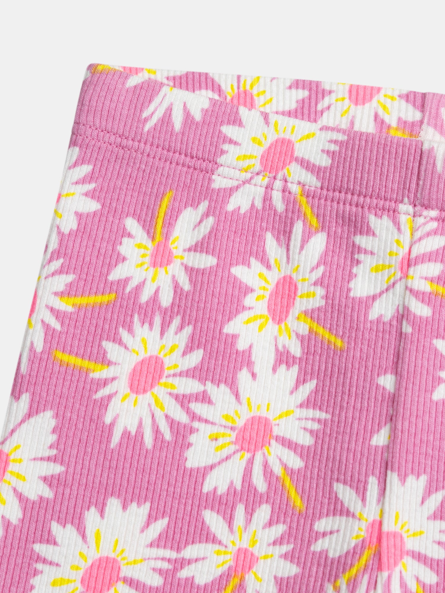 Pink Flower Leggings for Baby Girl