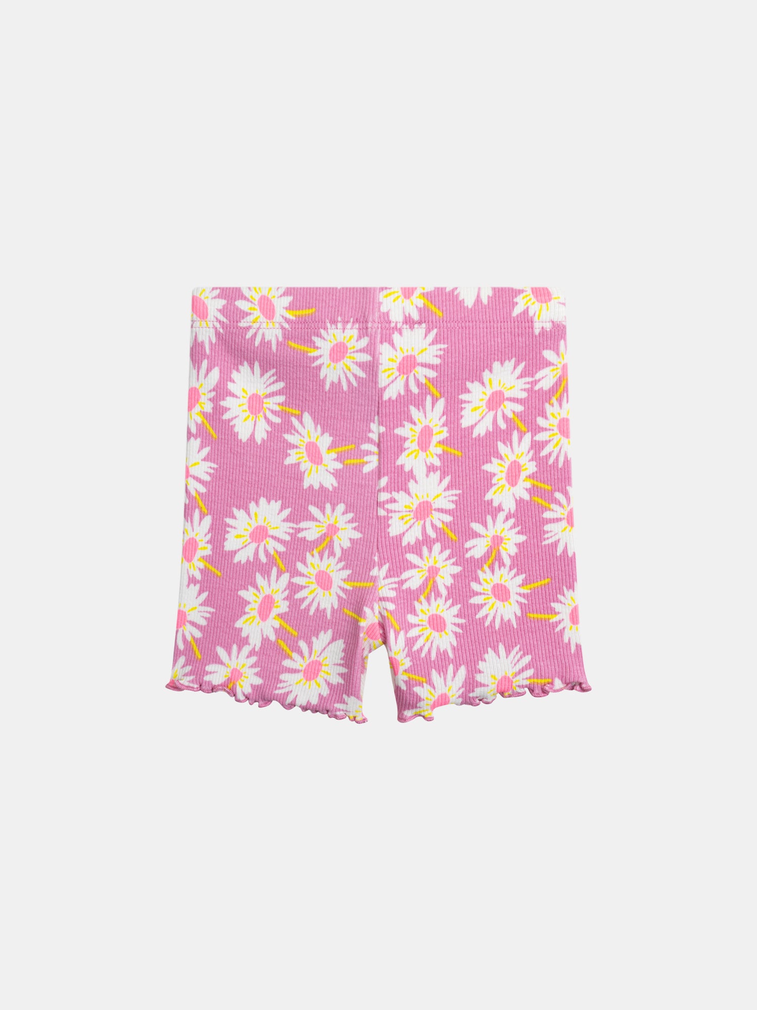 Pink Flower Leggings for Baby Girl