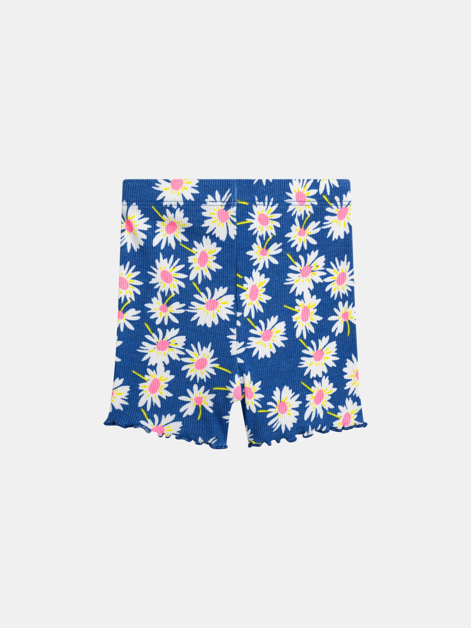 Blue Flower Leggings for Baby Girl