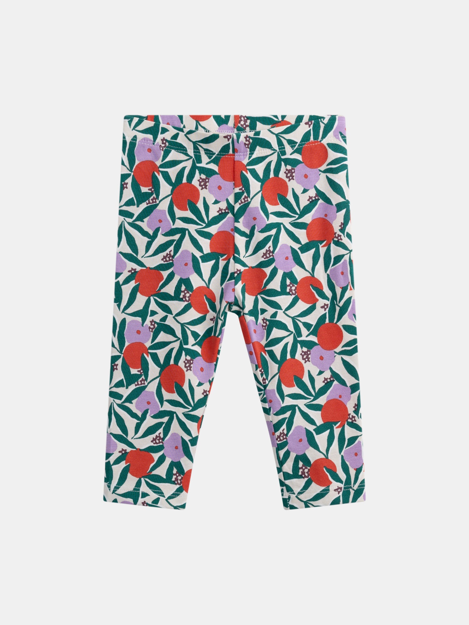Floral Print Leggings for Baby Girls