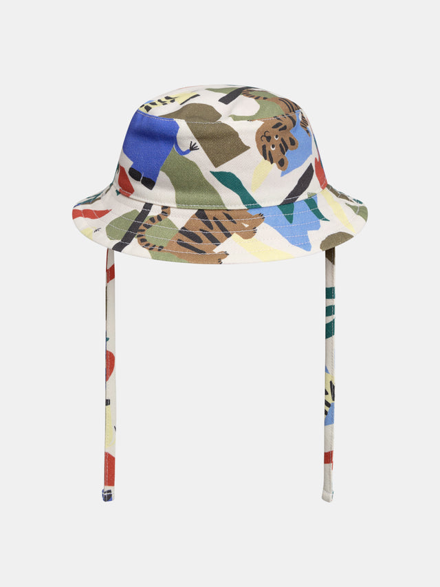 Reversible Savanna Hat for Baby Boy