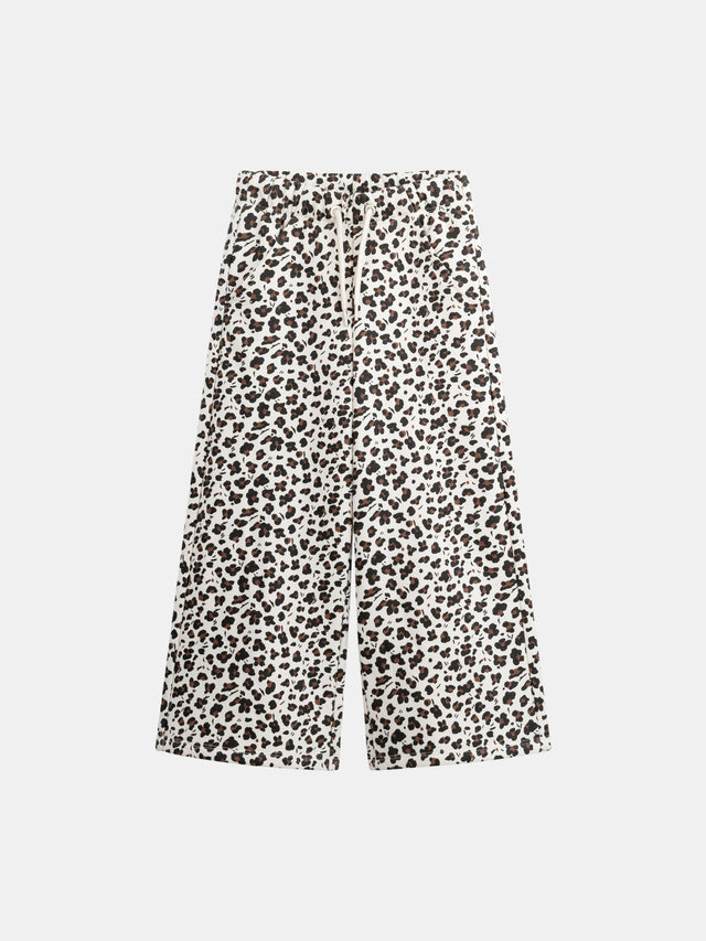 Leopard Print Joggers for Girls