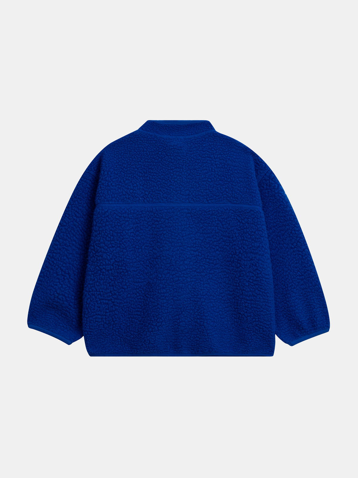Zipped blue vest for boys