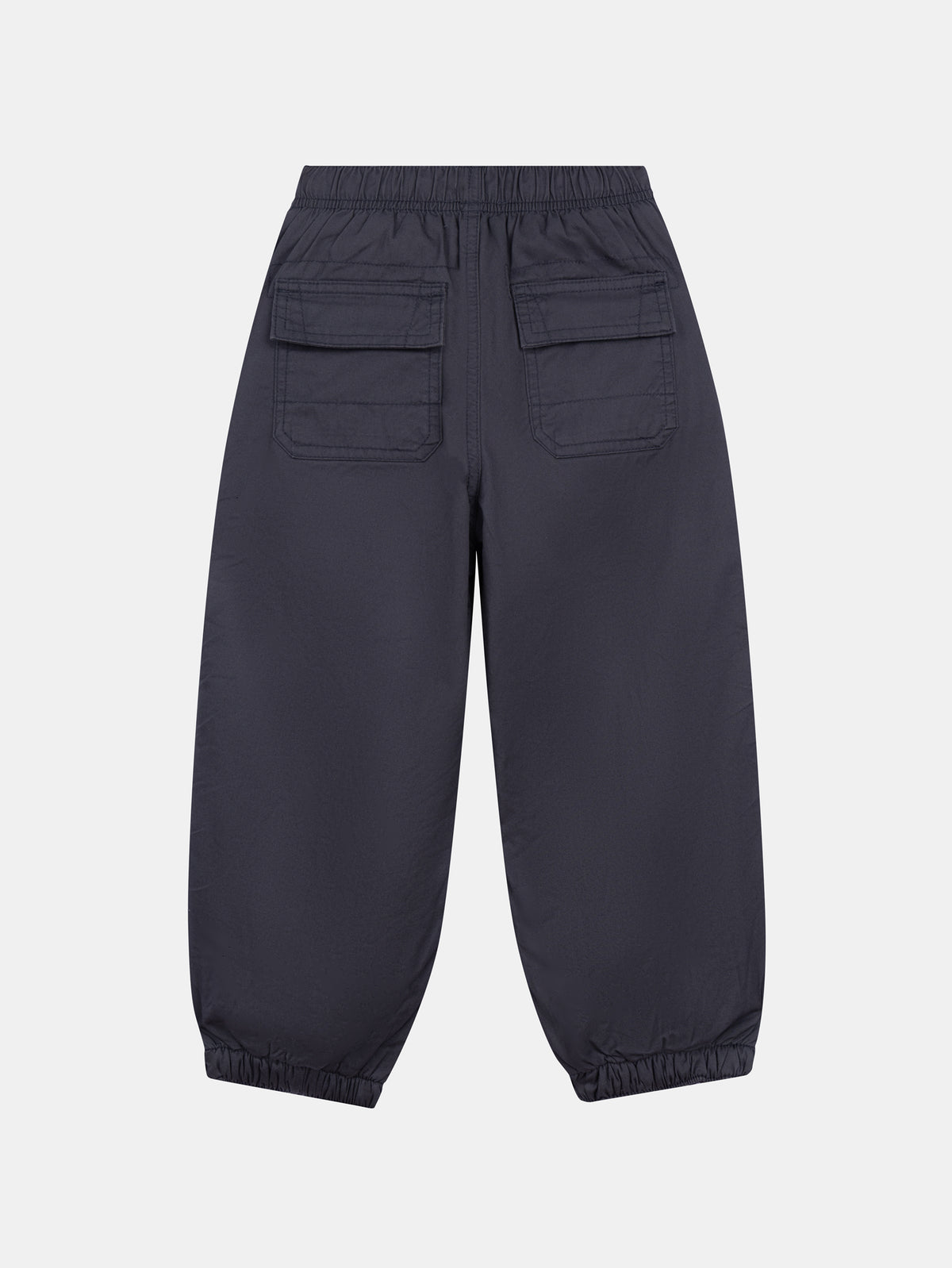 Gray warm-lined pants for boys