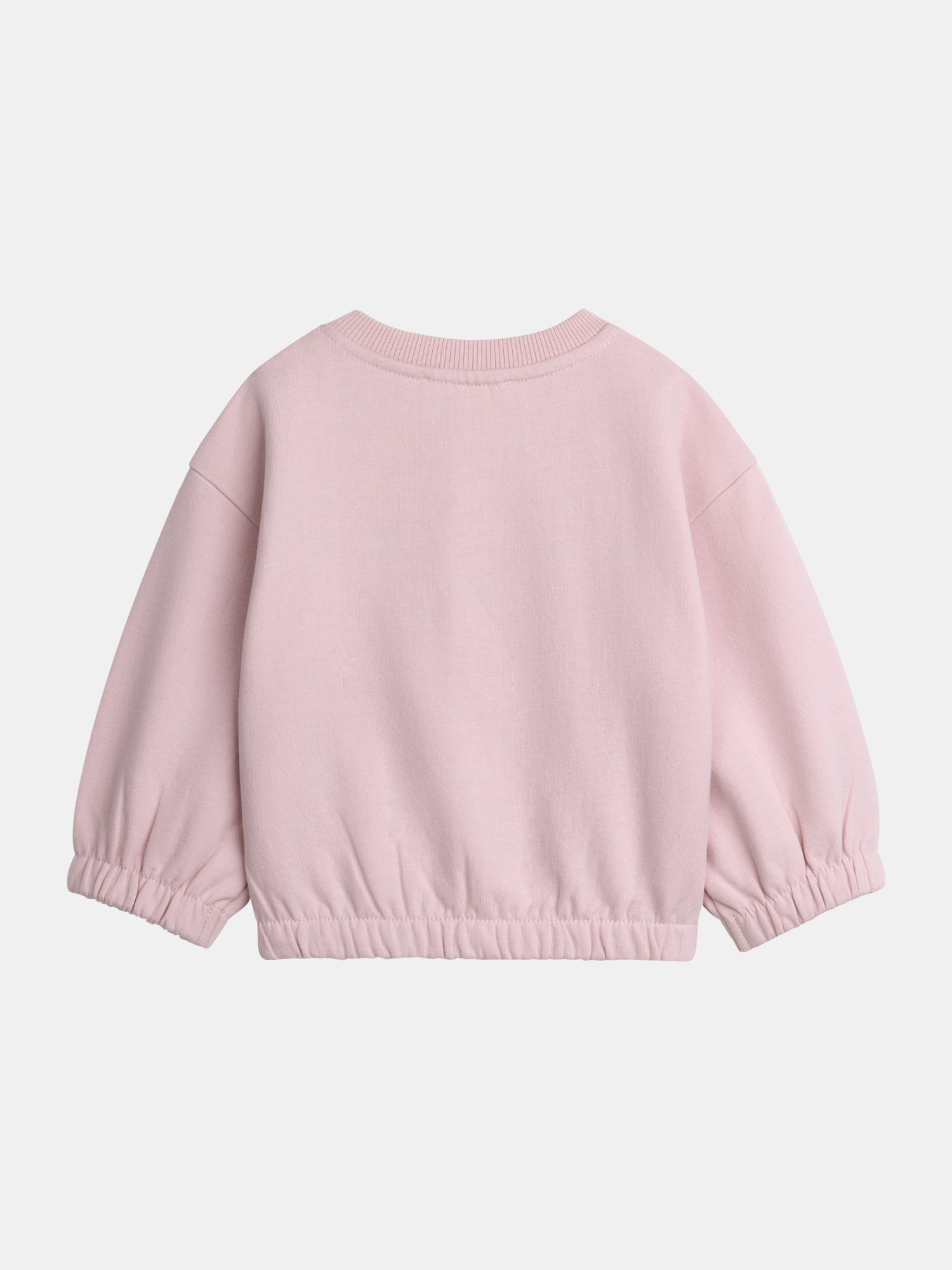 Pink sweatshirt and pants set "RAINBOW" for baby girl