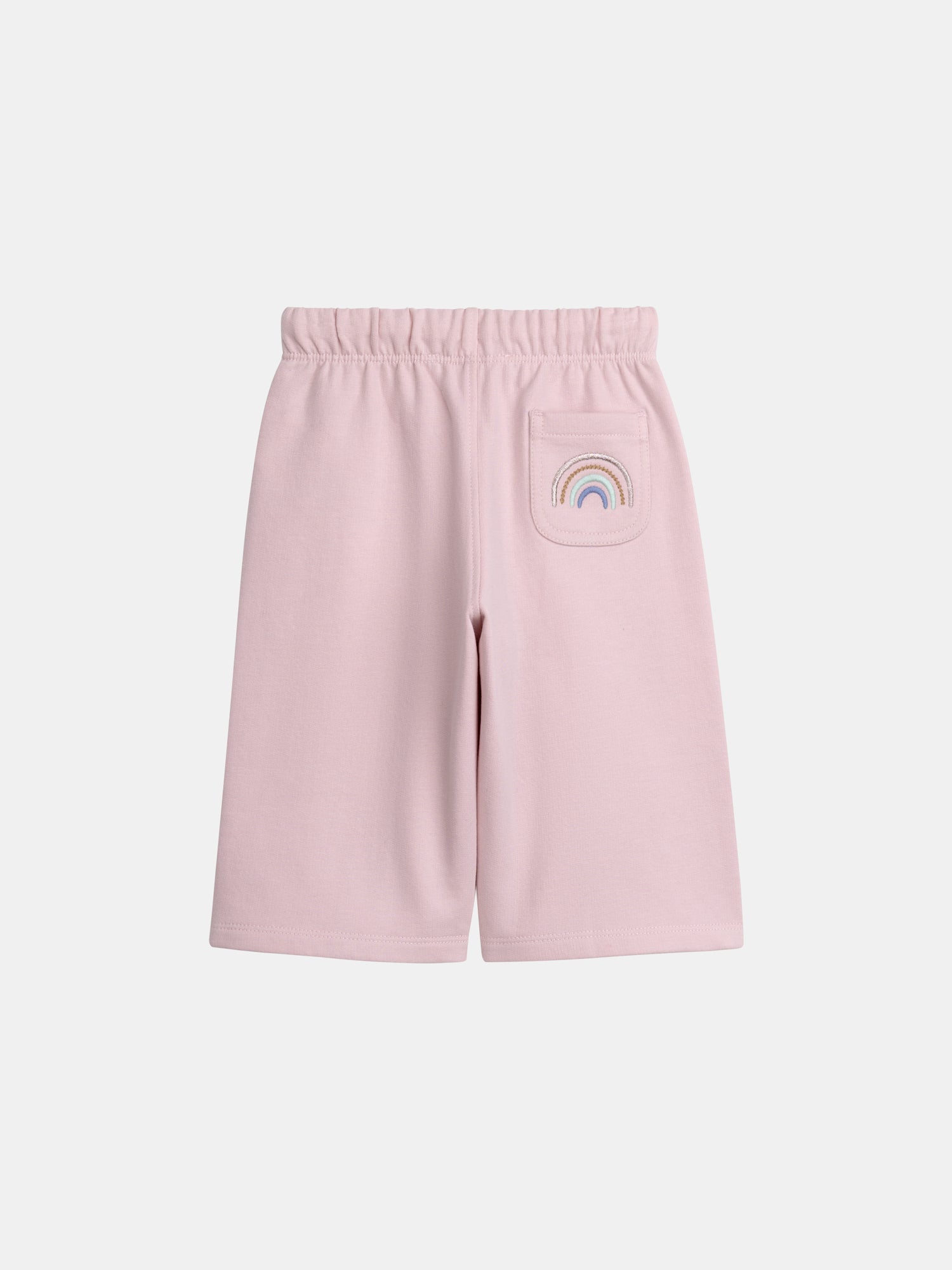 Pink sweatshirt and pants set "RAINBOW" for baby girl