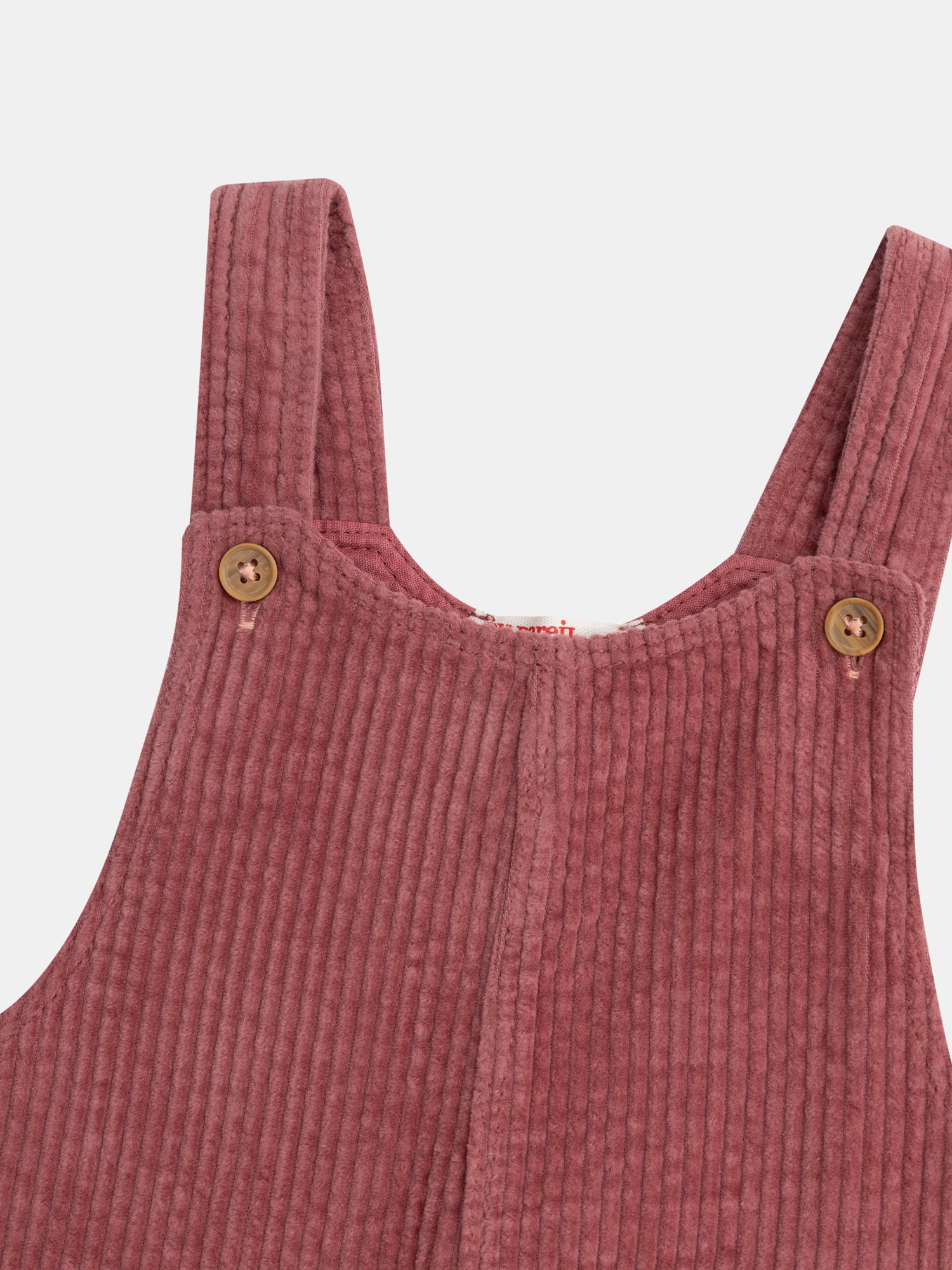 Pink Overall "Wild Campus" for Baby Girls