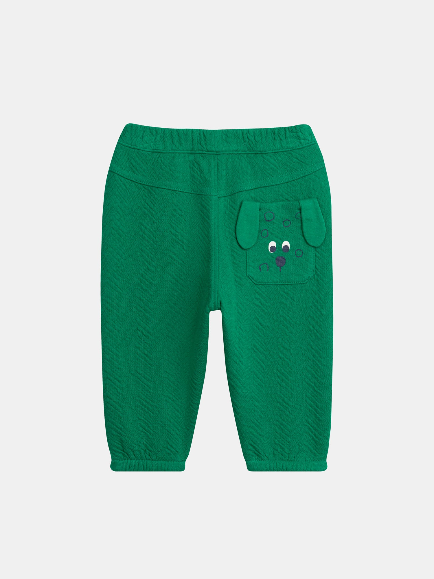 Grass Green "ARTY SCHOOL" Pants for Baby Boys
